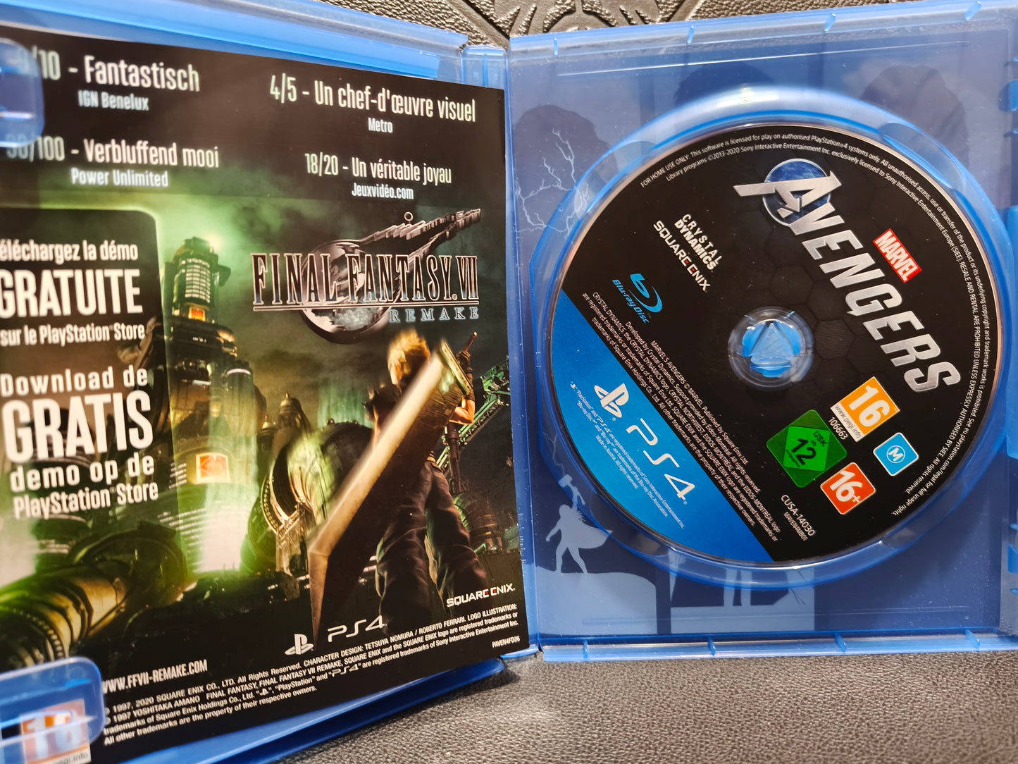 Marvel Avengers ps4