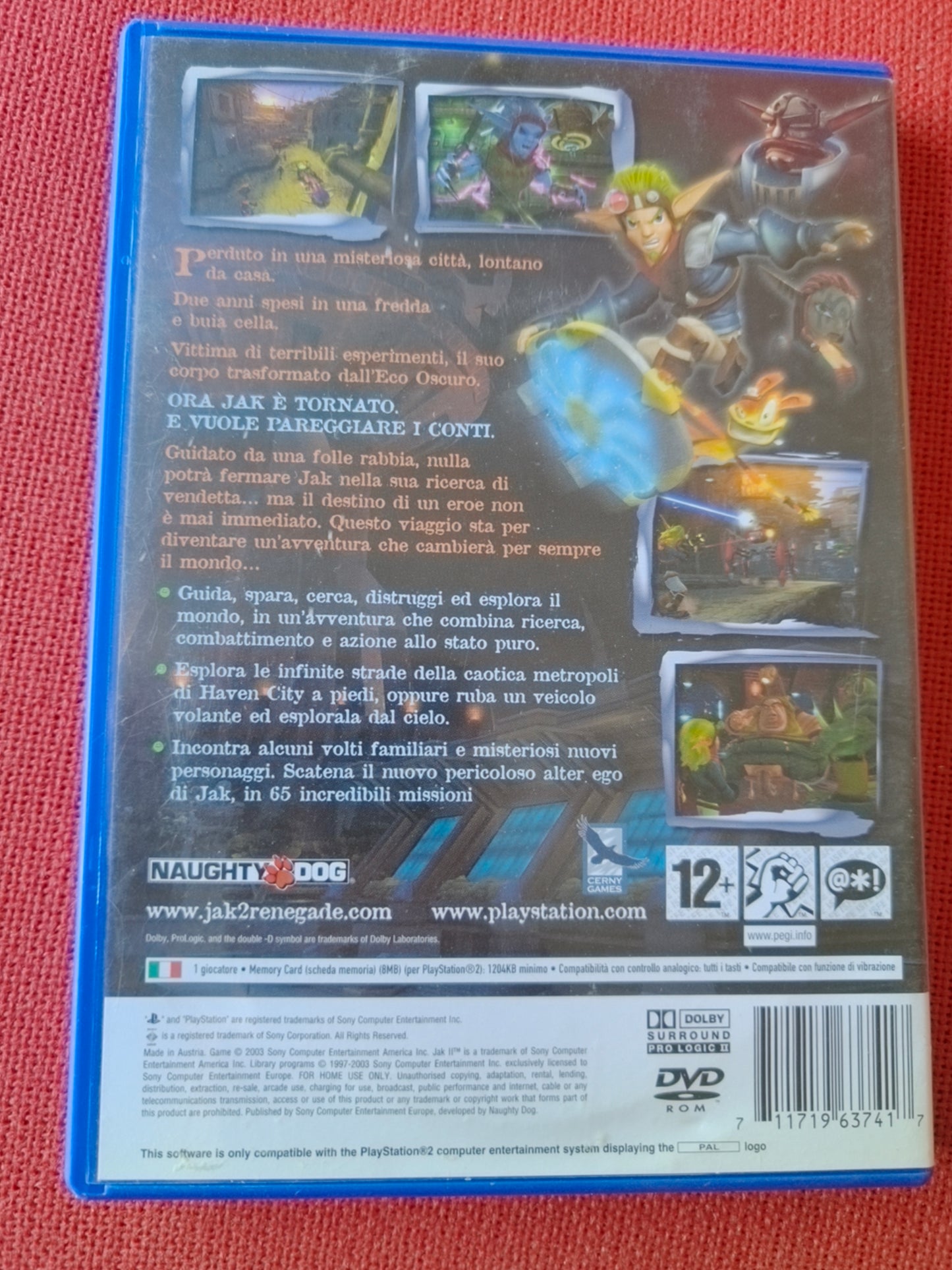Jak 2 Renegade ps2