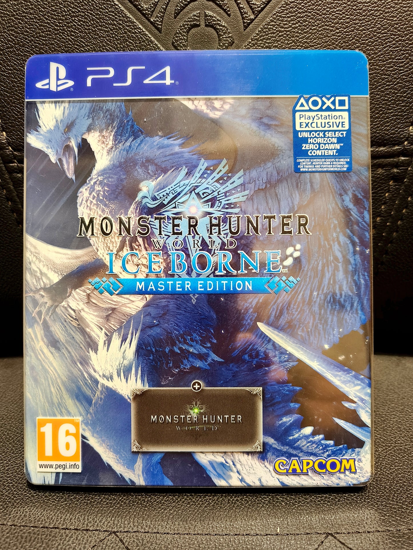 Monster hunter world iceborne master edition steelbook ps4