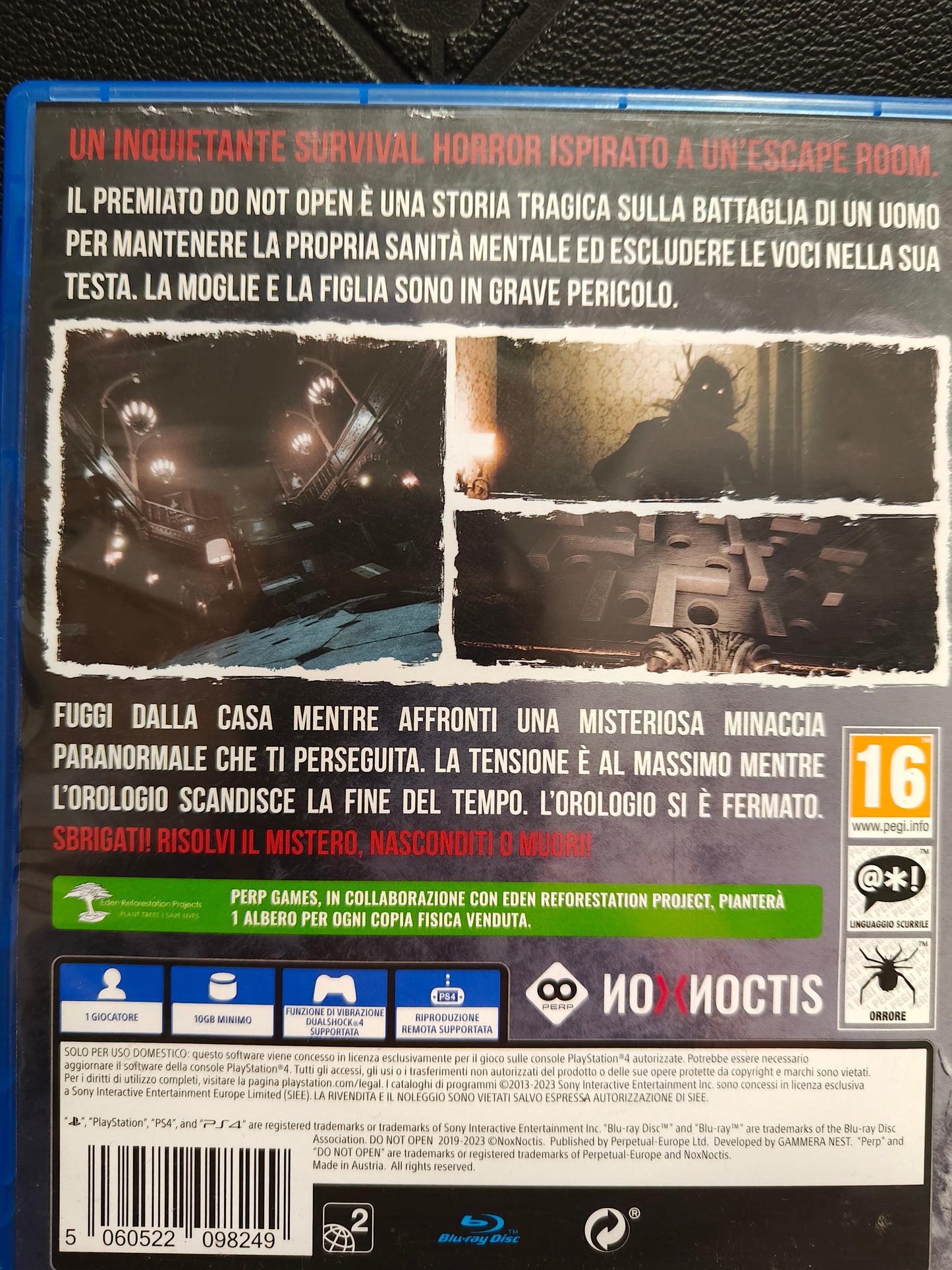 Do not open ps4
