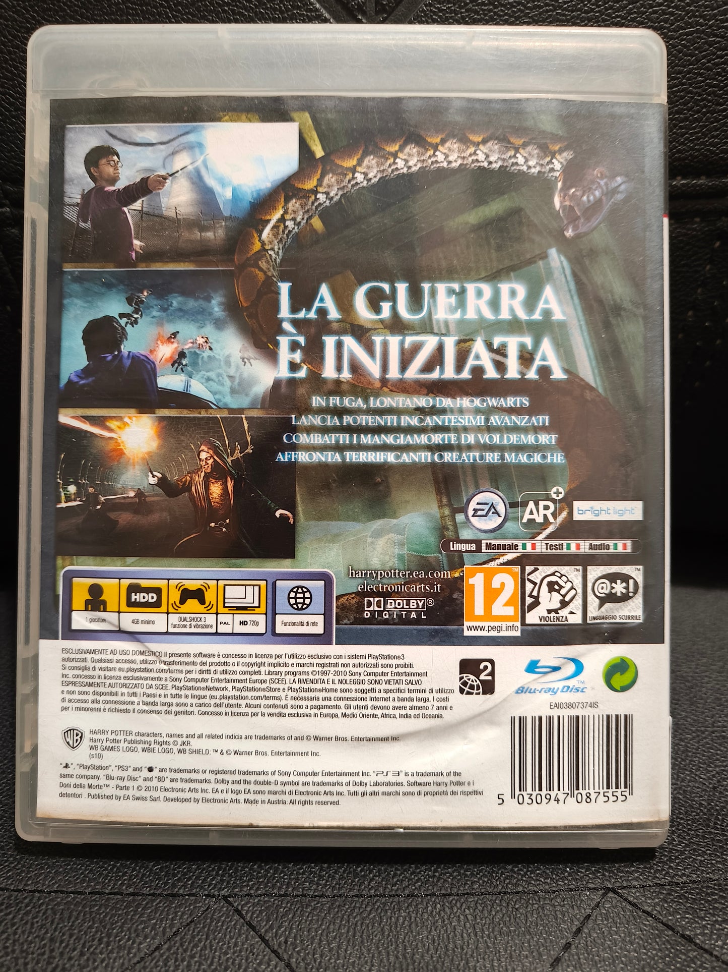 Harry Potter e i doni della morte parte 1 ps3