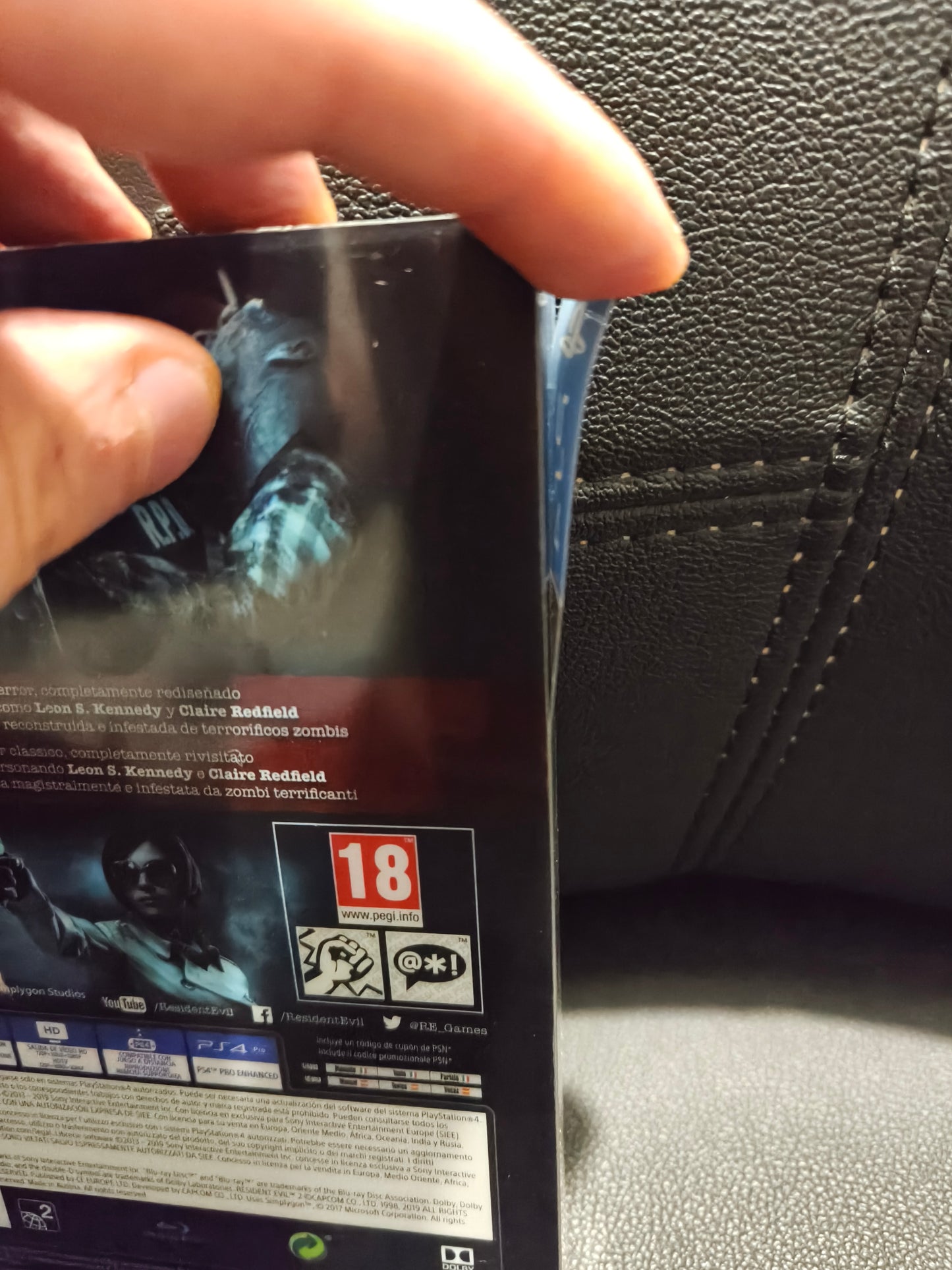 Resident evil 2 steelbook ps4