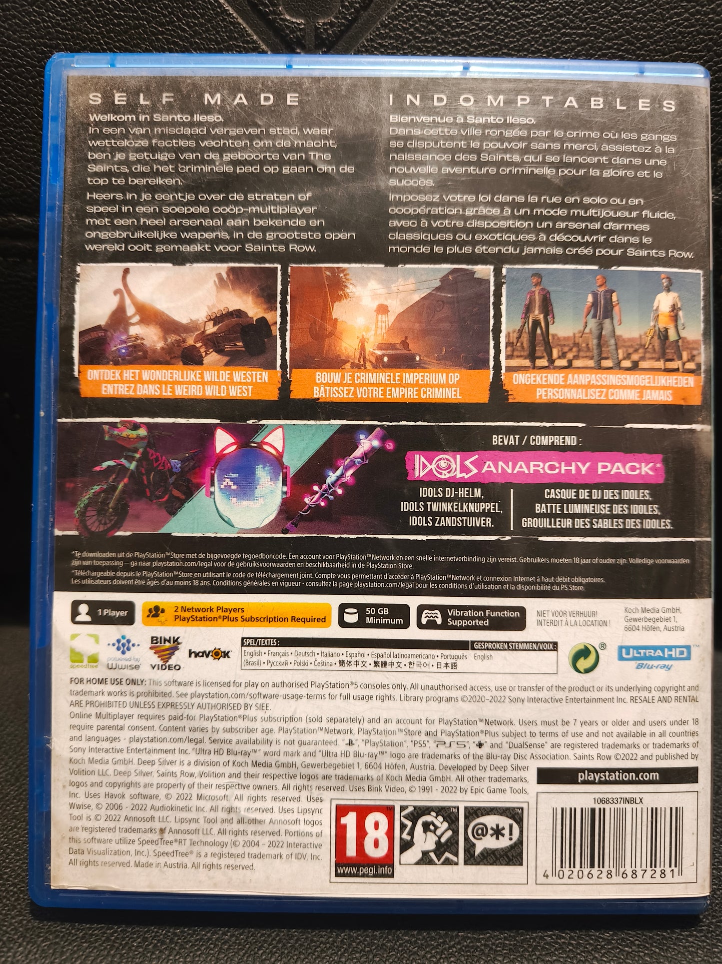 Saints row ps5