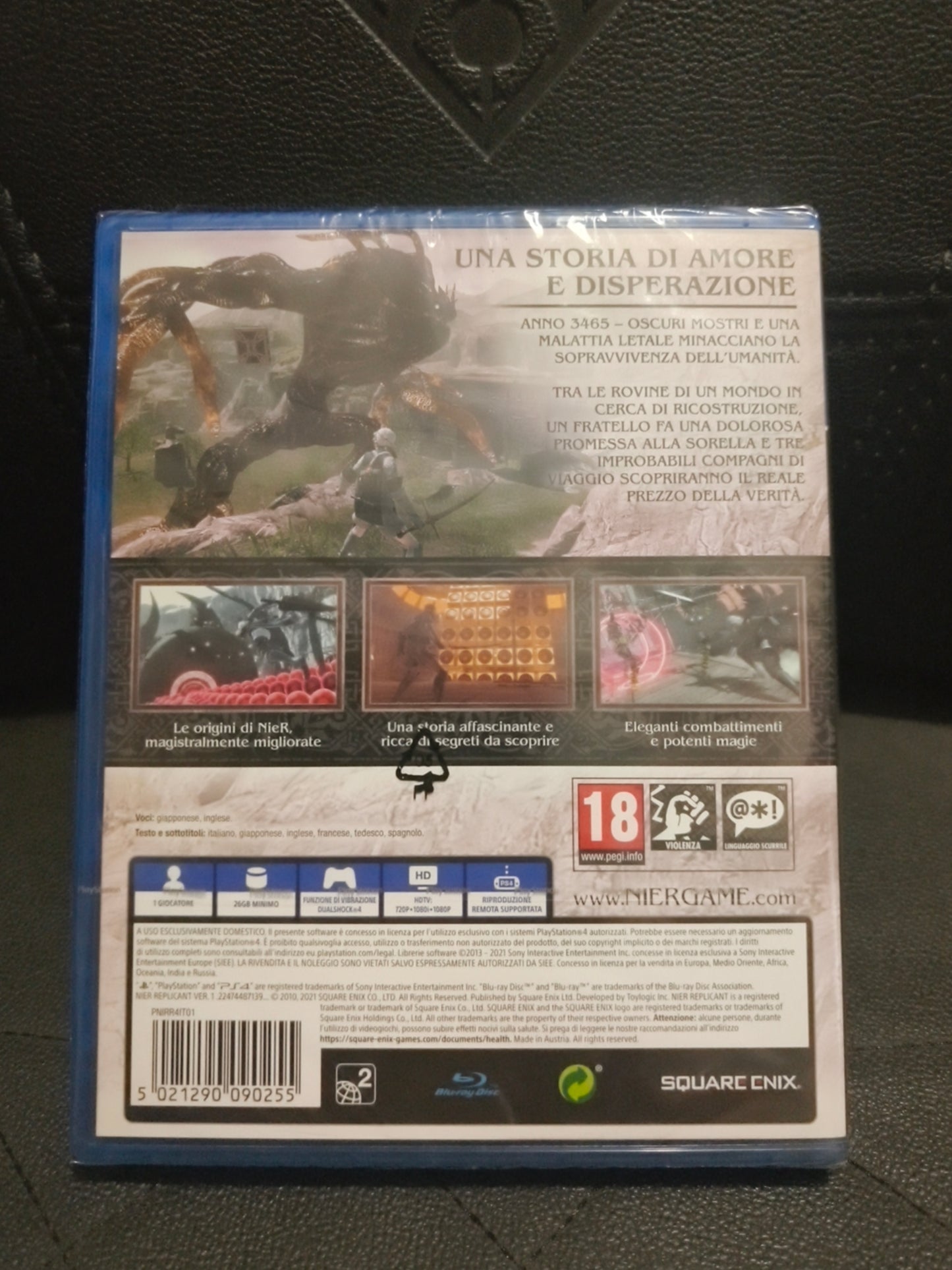 Nier replicant ps4 sealed