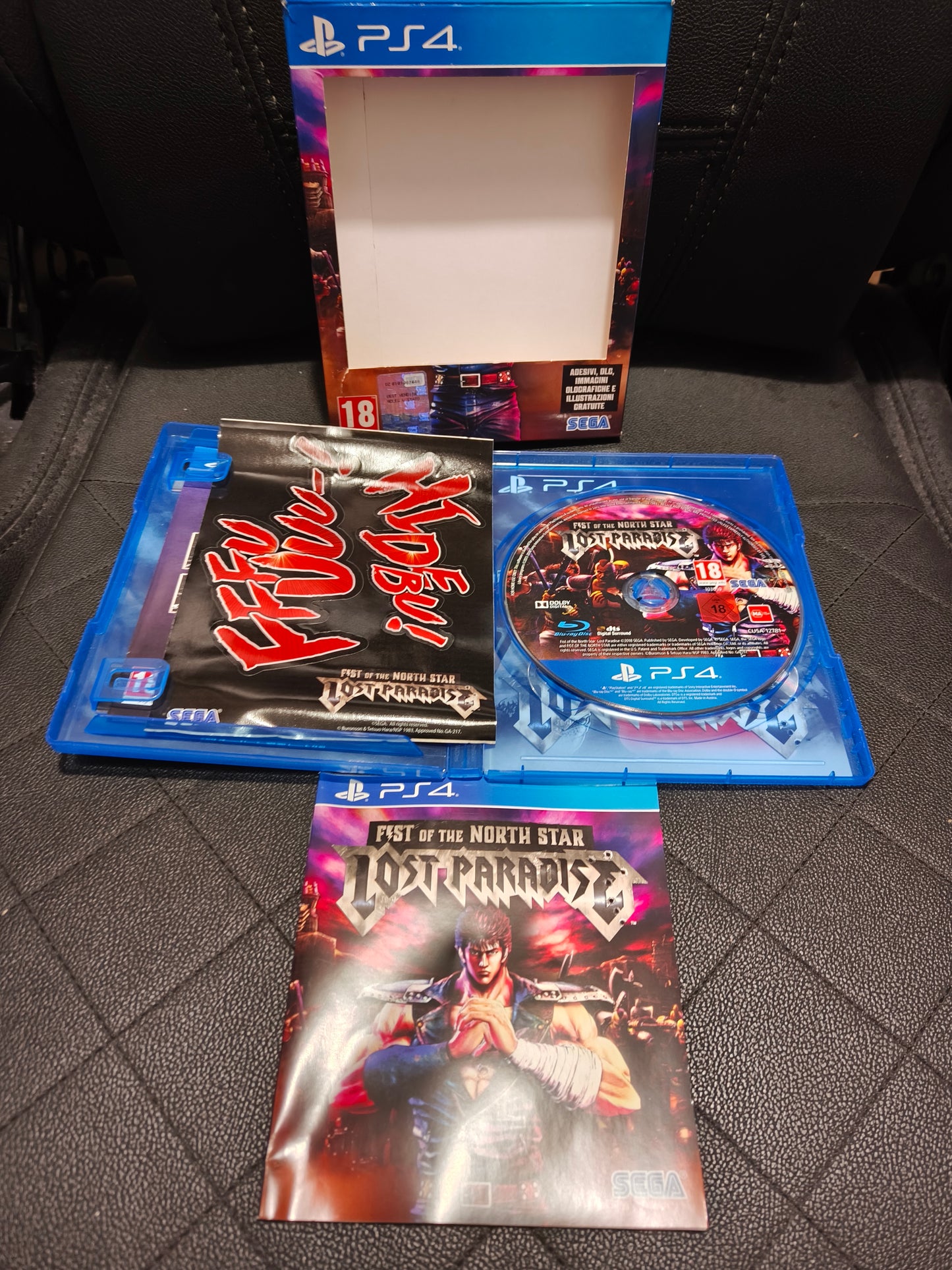 Fist of the North star Lost paradise limited edition ps4