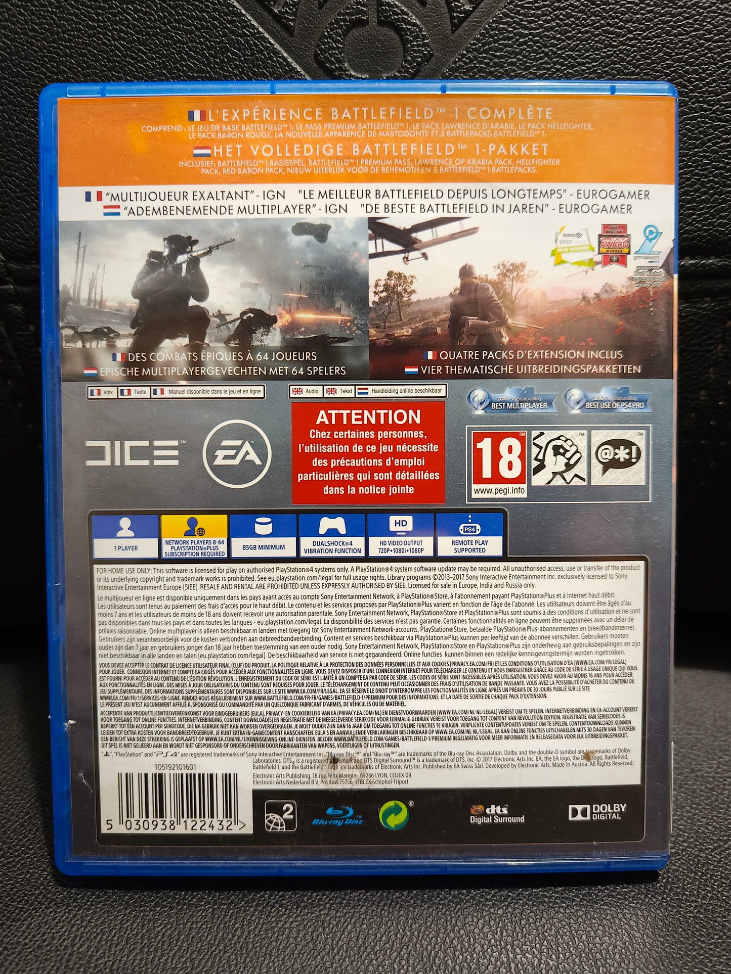 Battlefield 1 Revolution ps4