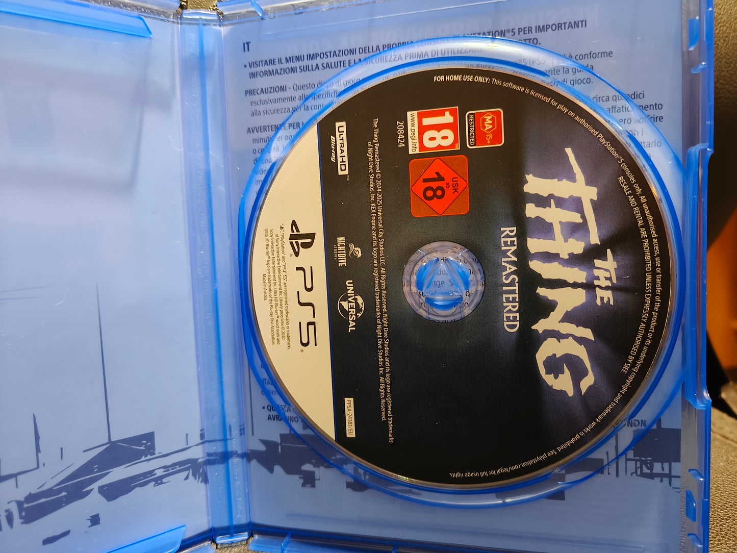 The thing remastered ps5