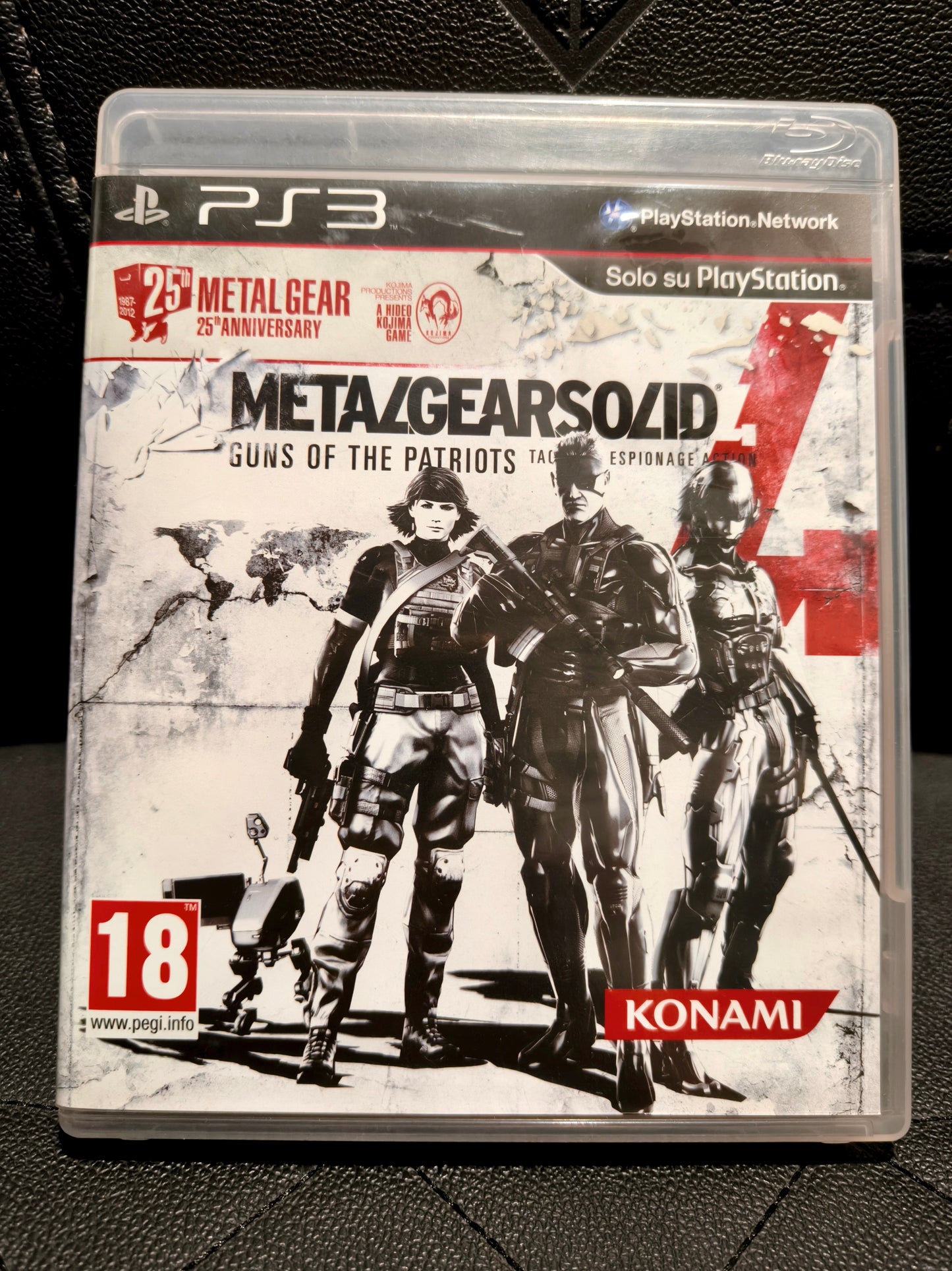 Metal Gear solid 4 25th anniversary ps3