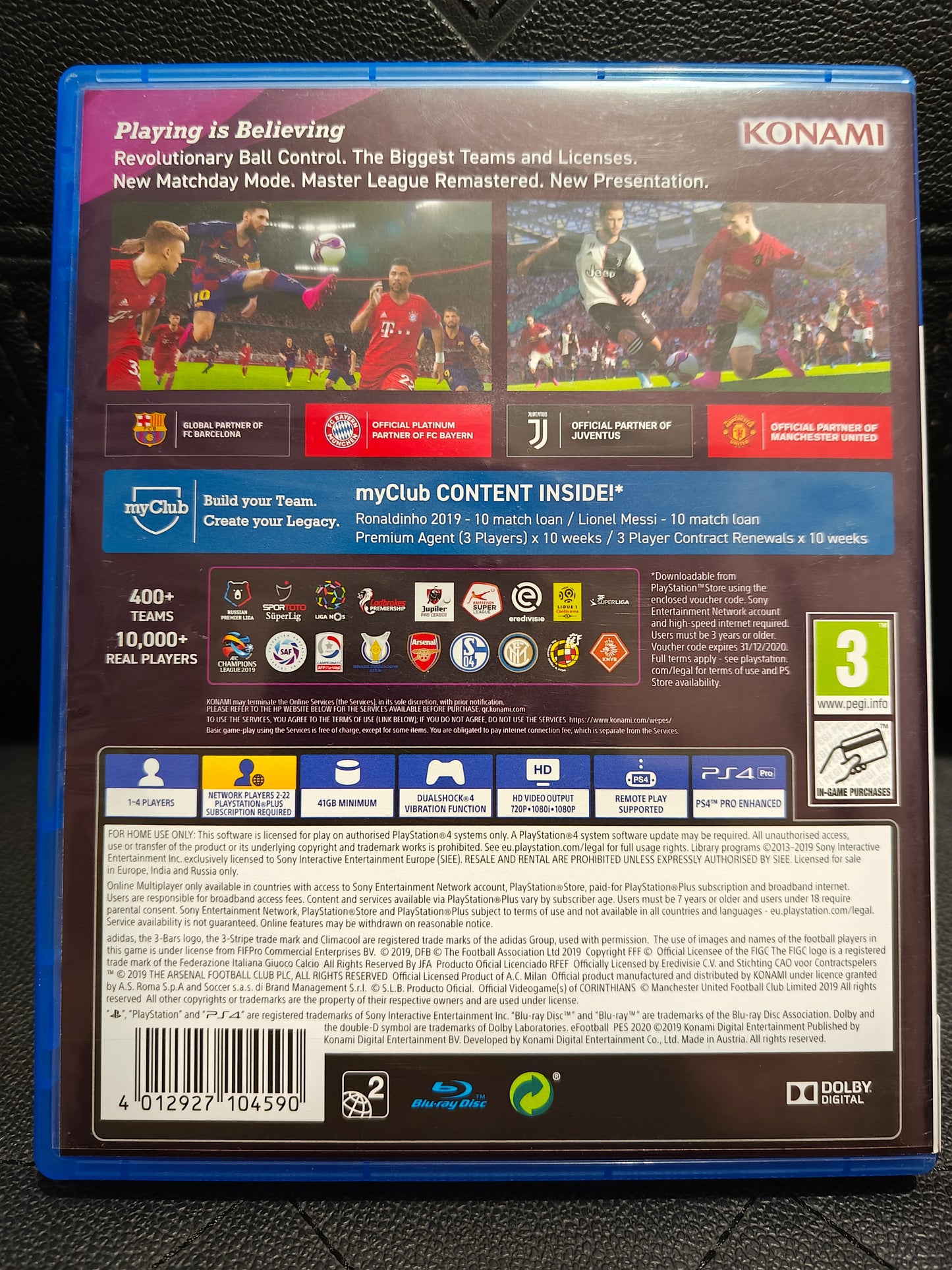 Pes 2020 ps4