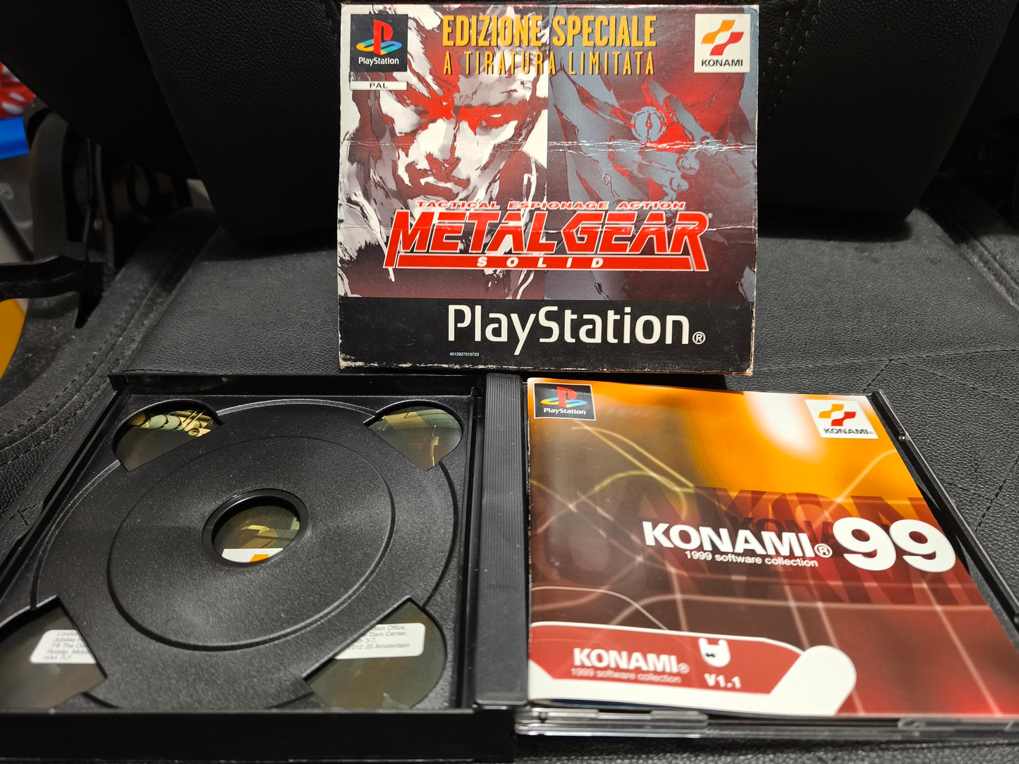 Metal Gear solid ps1 edizione speciale a tiratura limitata