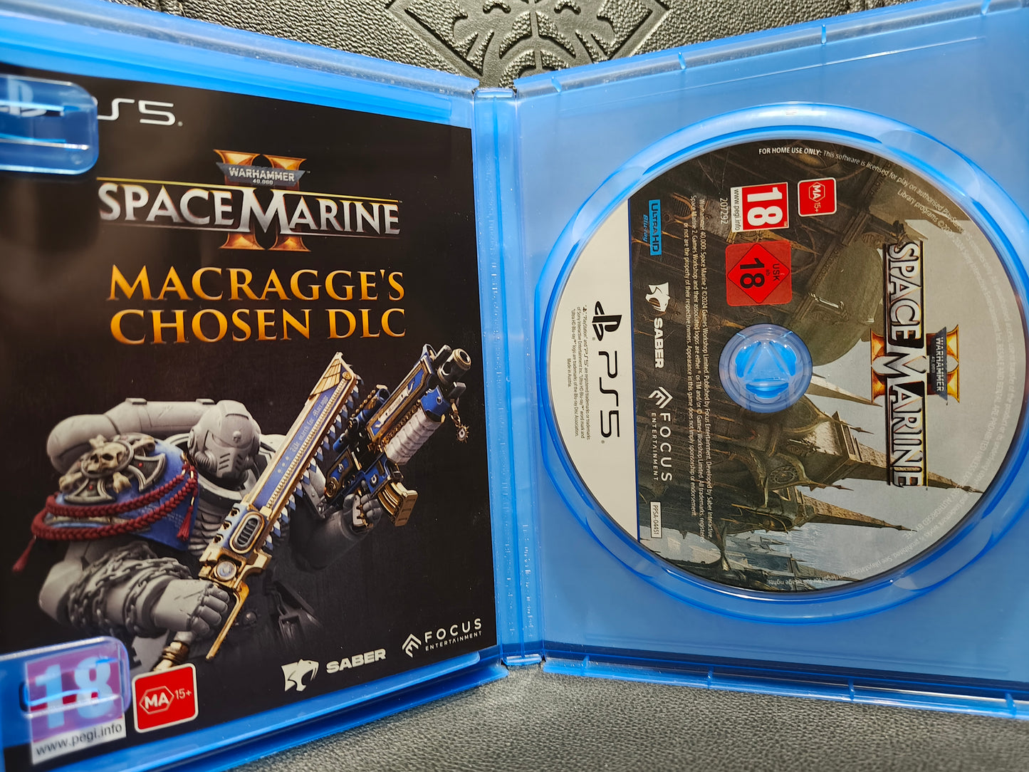 Warhammer 40000 spacemarine ps5