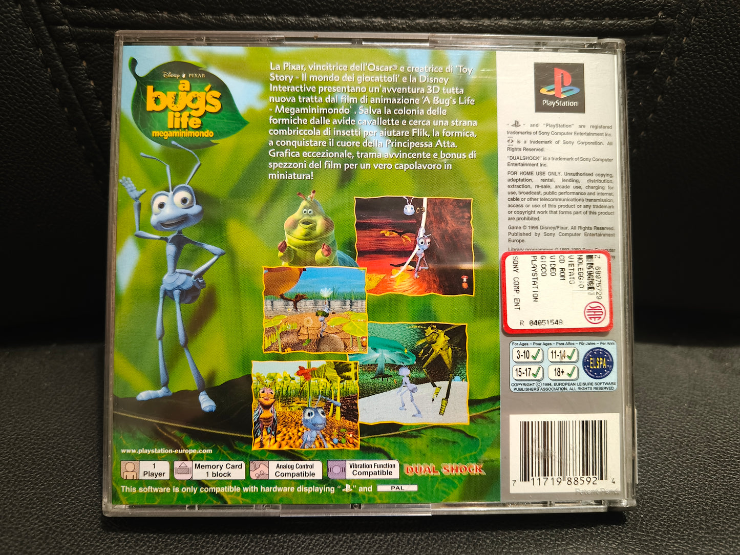 A bug's Life megaminimondo ps1