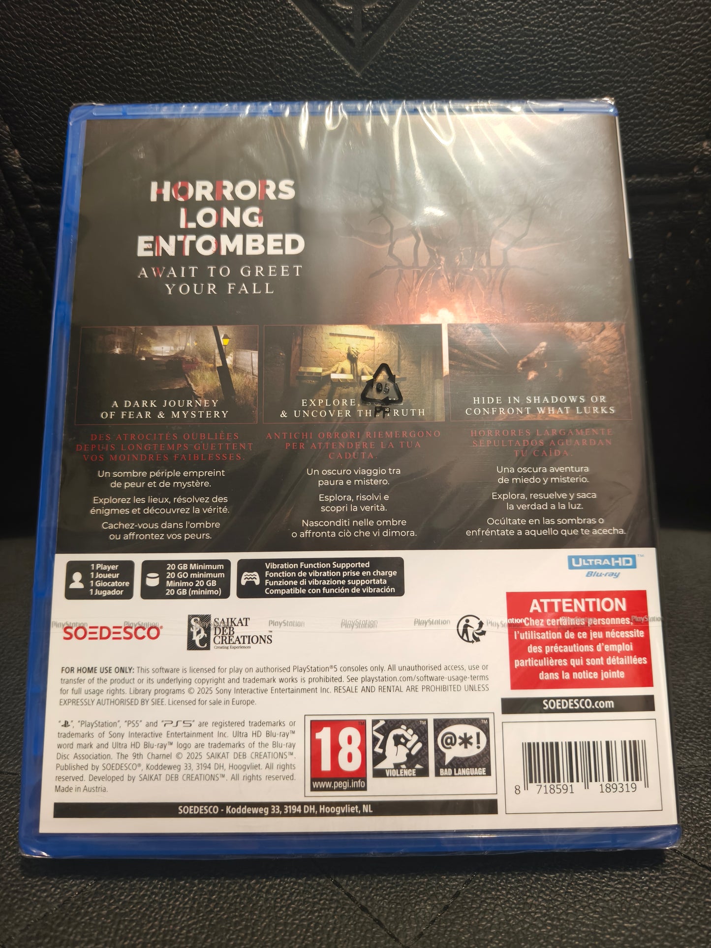 The 9th charnel ps5 sealed