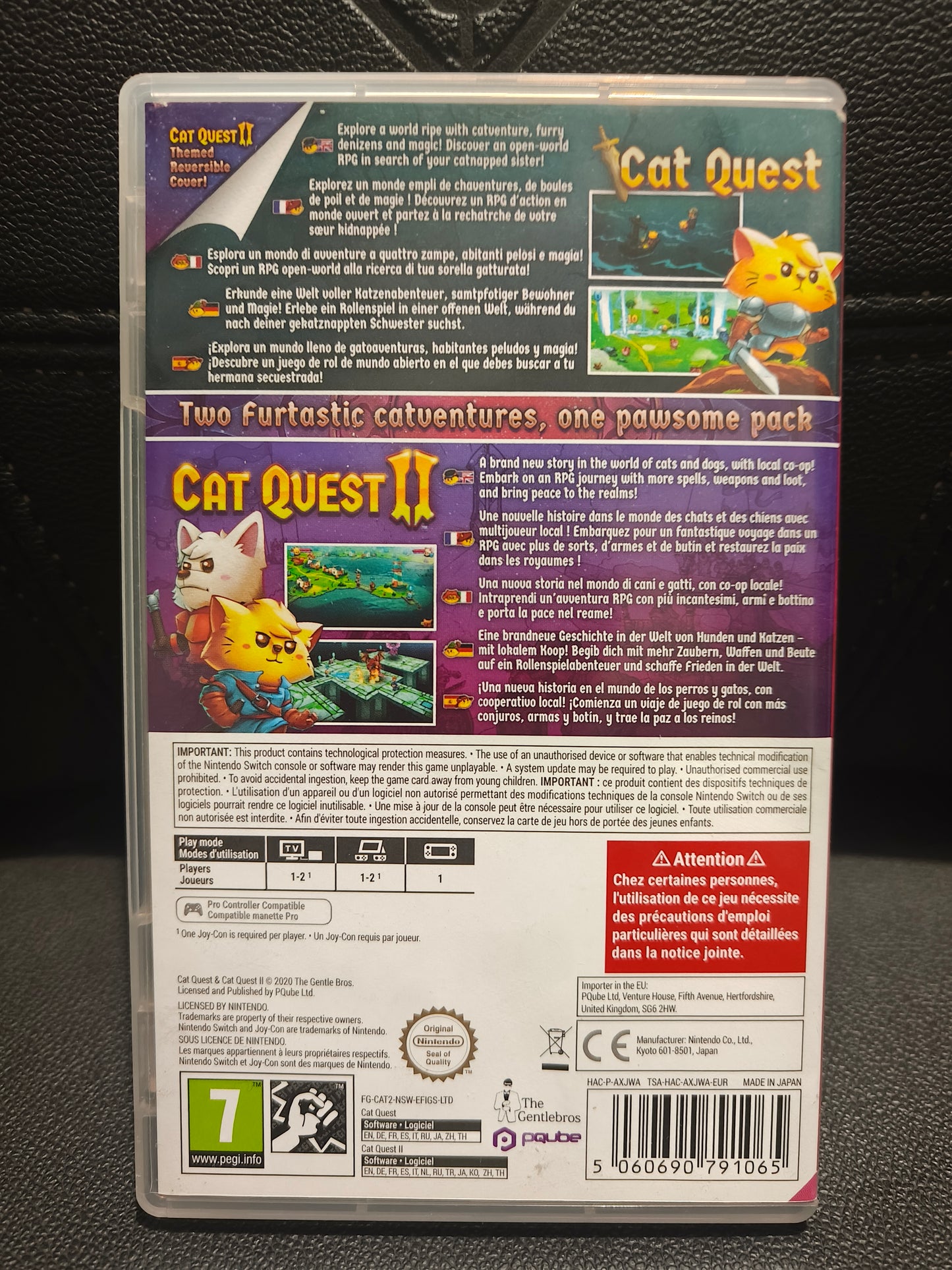 Cat Quest+ cat Quest 2 switch