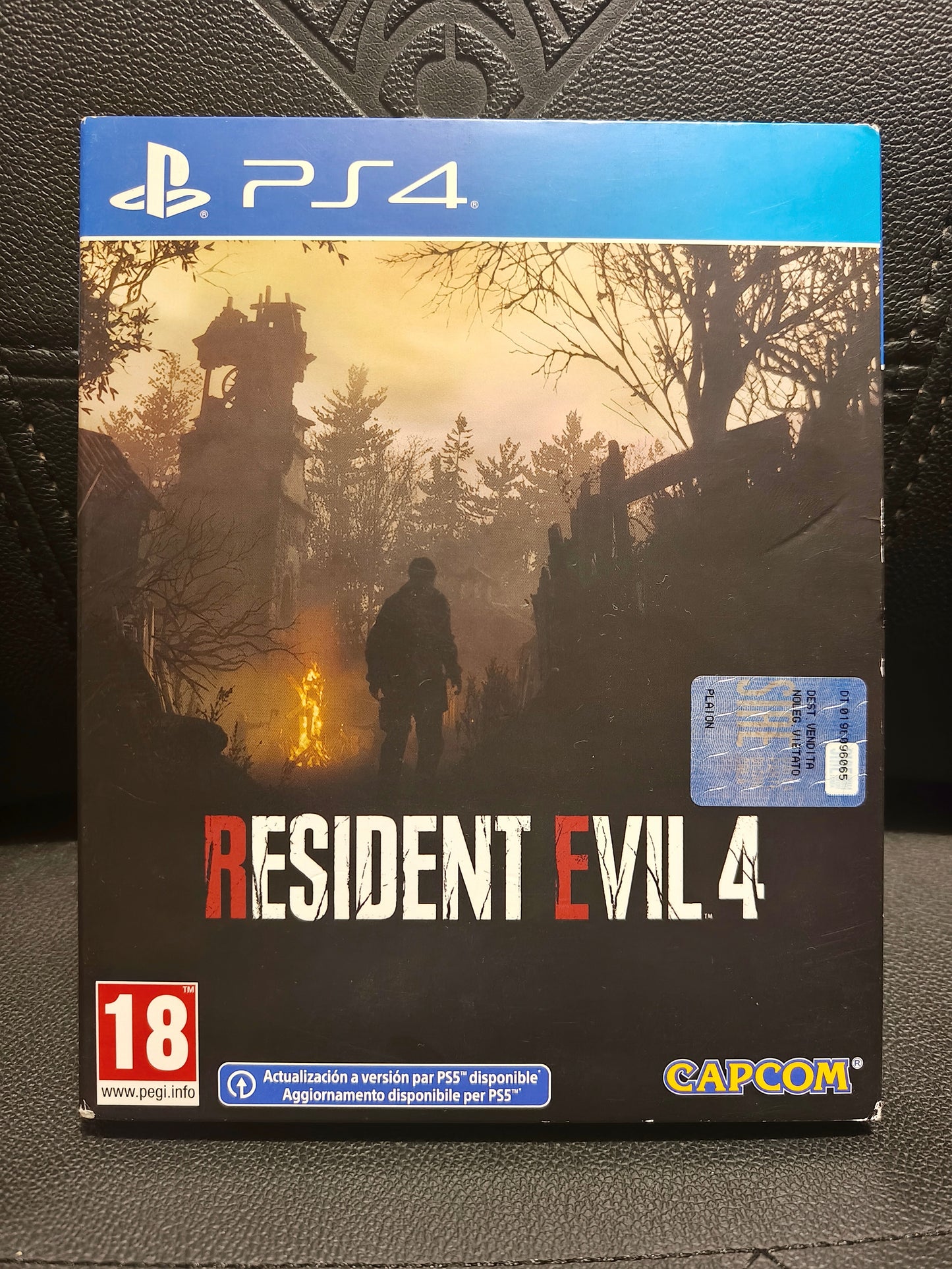 Resident evil 4 remake limited edition steelbook ps4