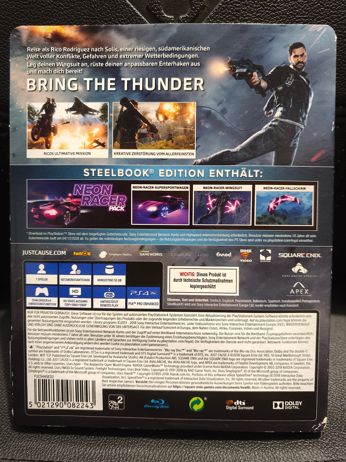 Just cause 4 steelbook edition ps4