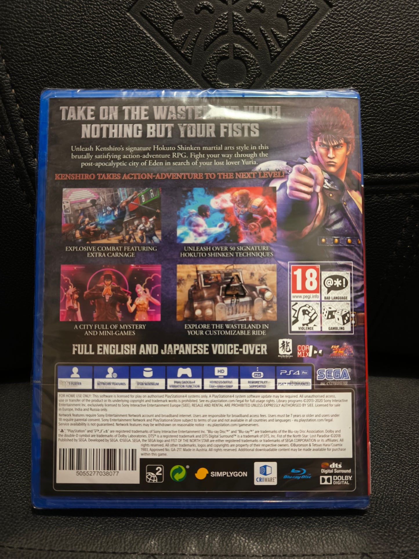 Fist of the North star Lost paradise ps4 sealed