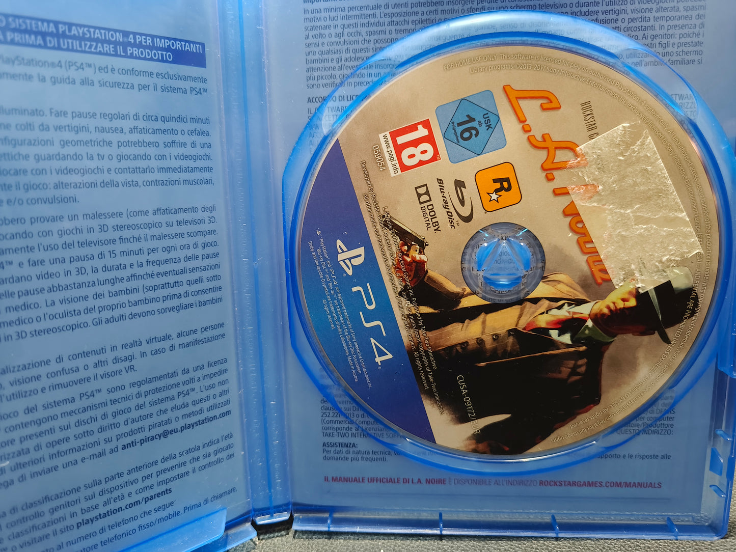 L.a. noire ps4