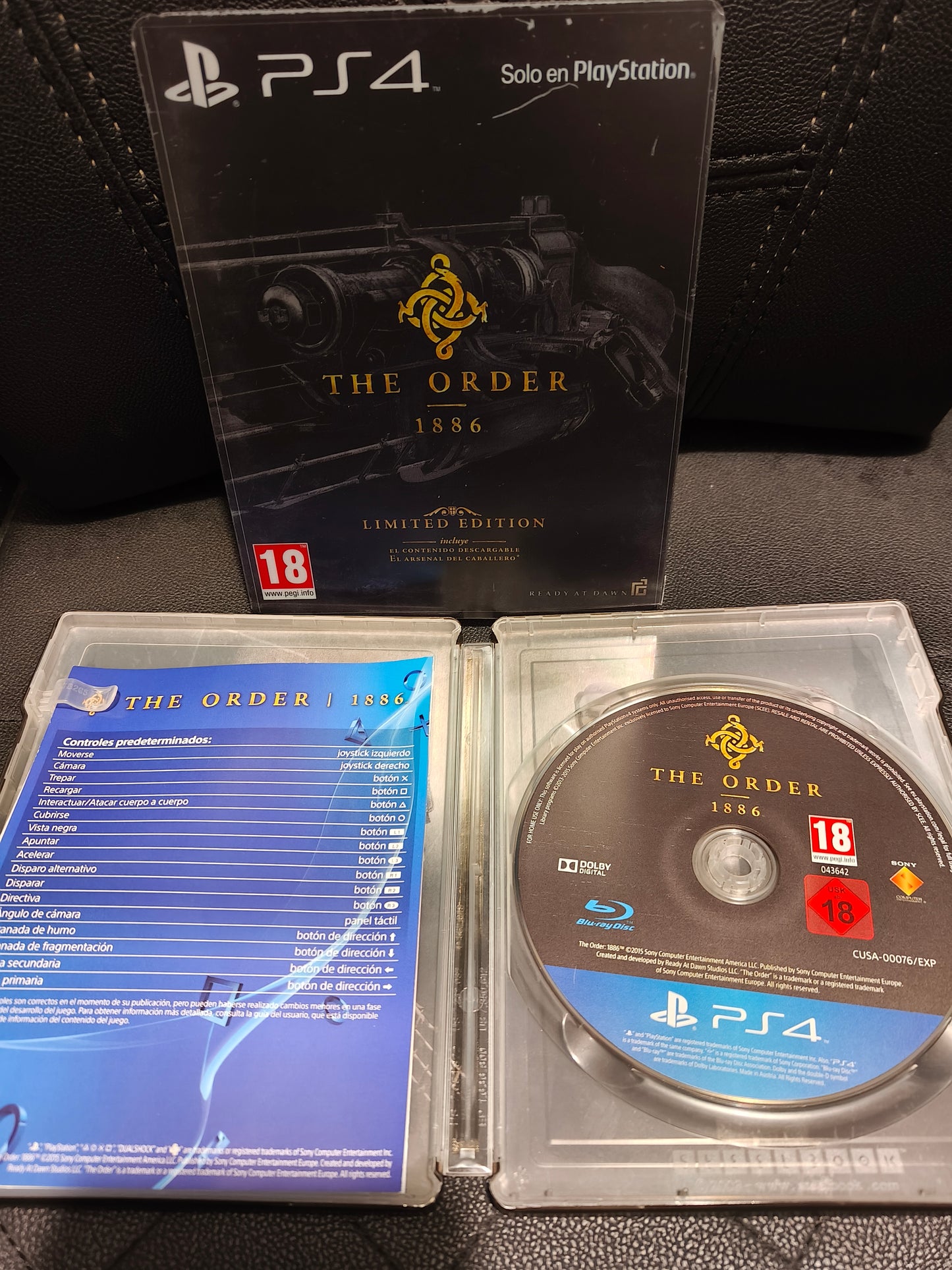 The order 1886 limited edition steelbook ps4