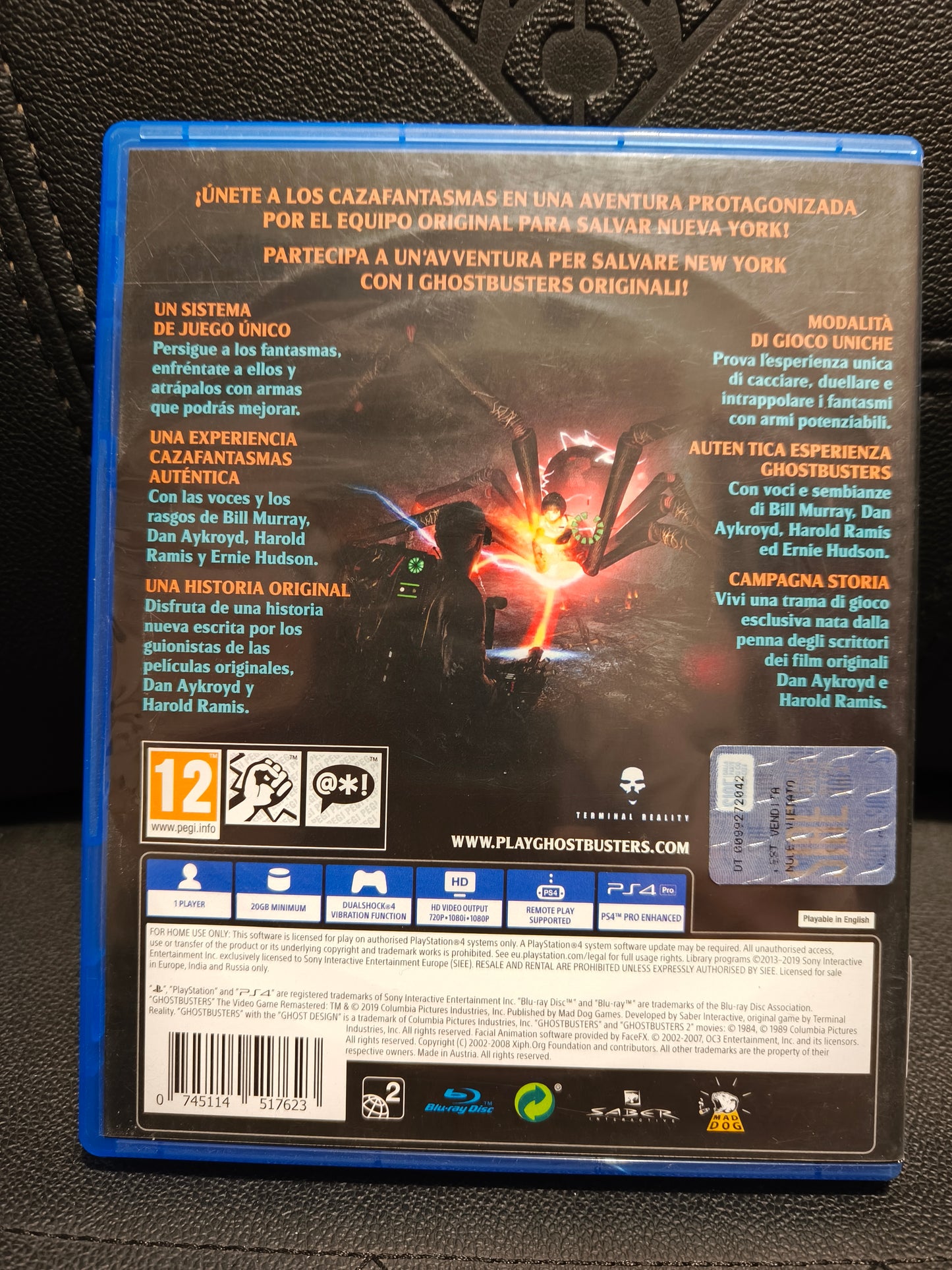 Ghostbusters remastered ps4