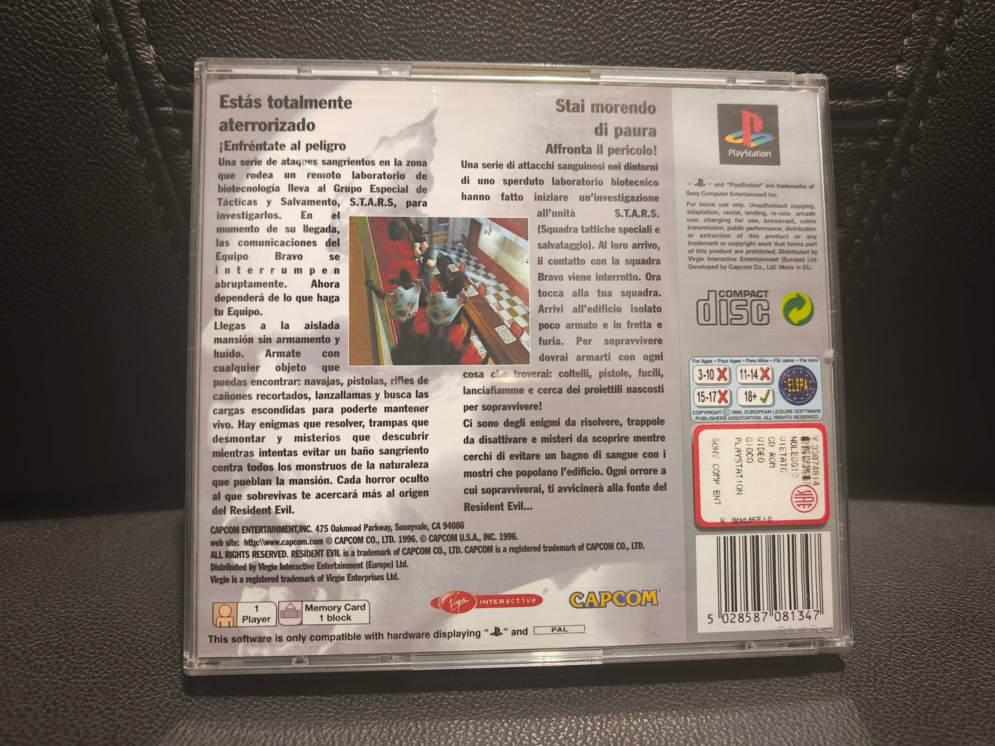 Resident evil ps1 Platinum ita 🇮🇹