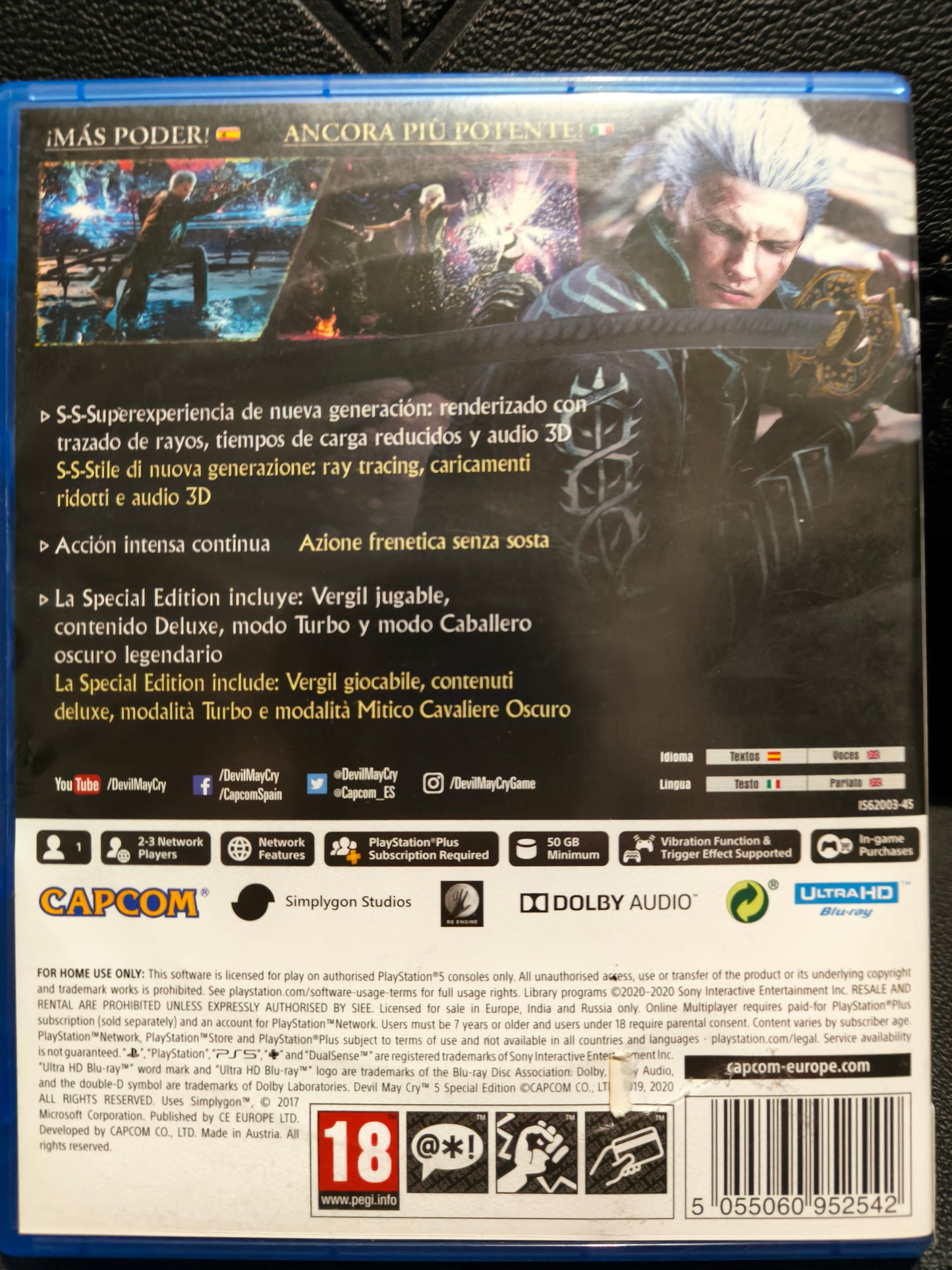 Devil May cry 5 special edition ps5