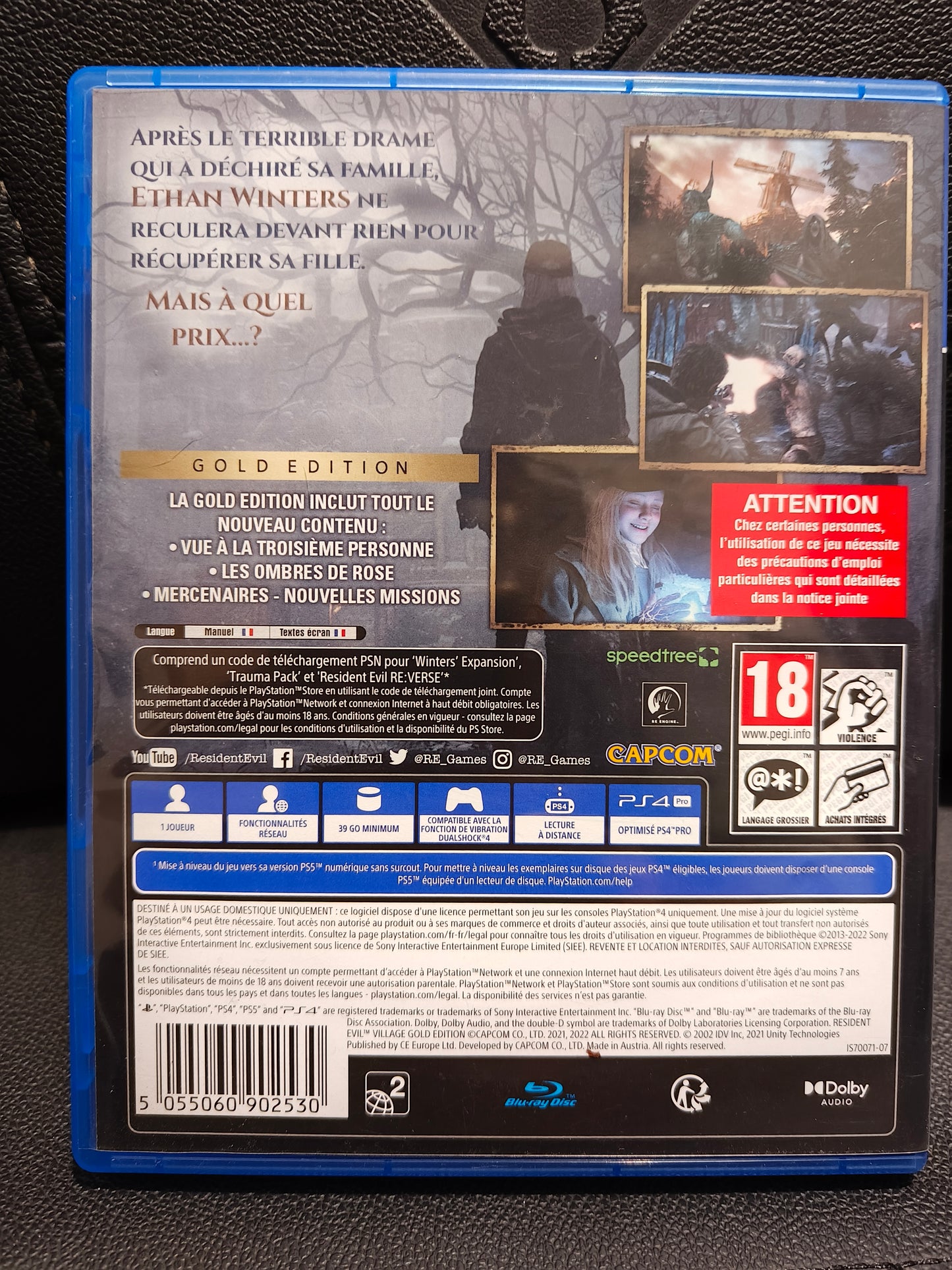 Resident evil Village Gold edition ps4