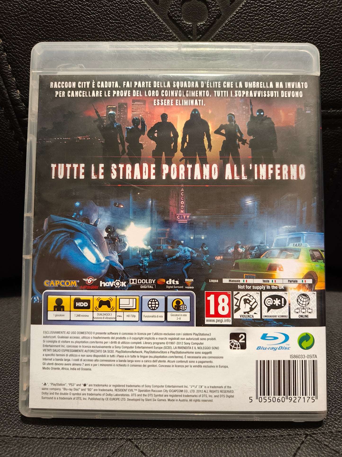 Resident evil operation raccoon city ps3