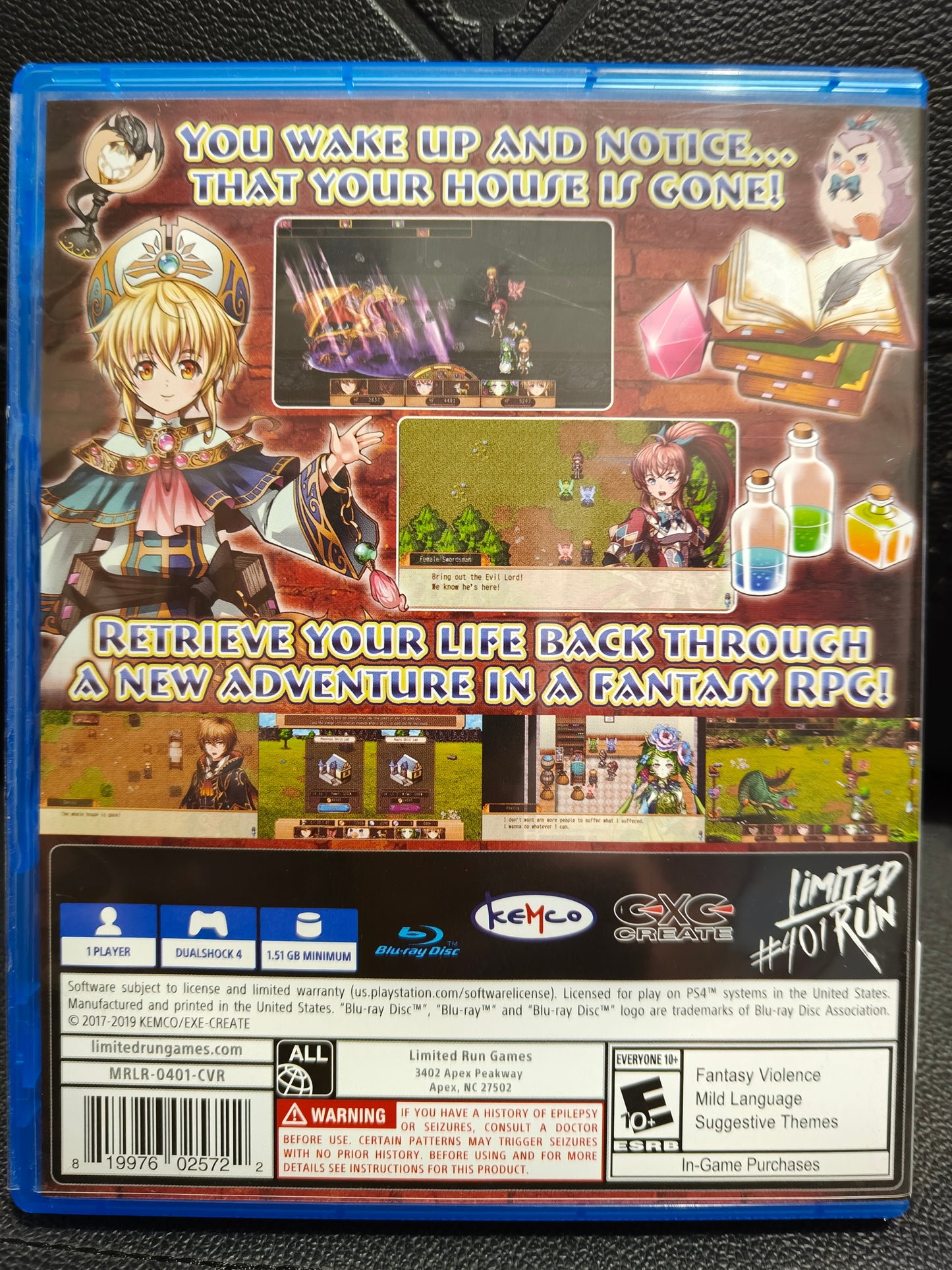 Wizards of brandel ps4 by limited run games ps4