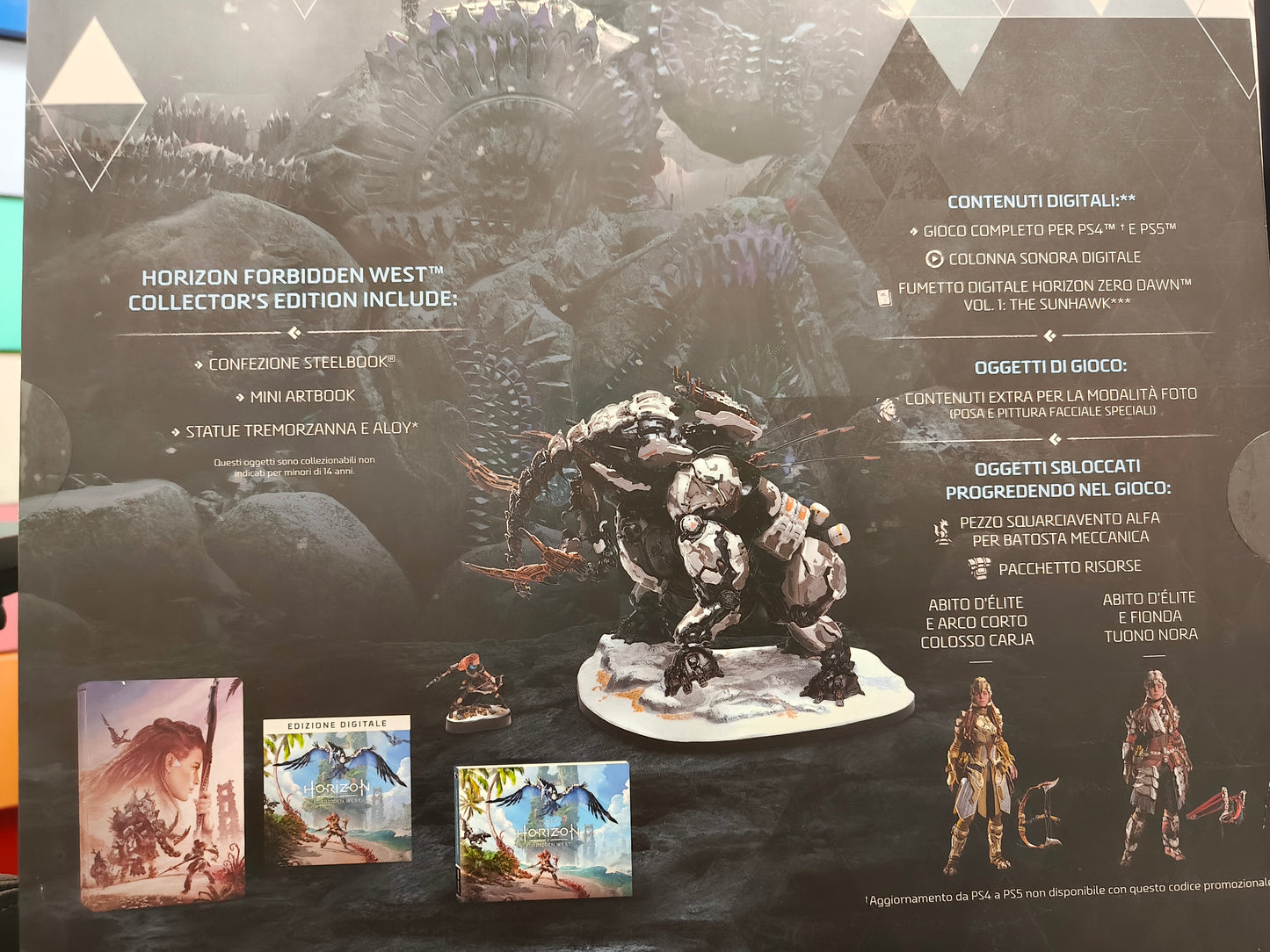 Horizon forbidden west collector's edition ps5