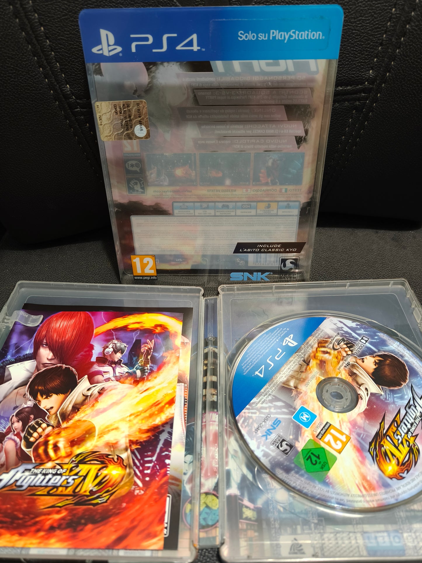 The king of fighters XIV ps4 steelbook edition