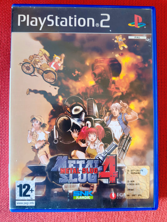 Metal slug 4 ps2