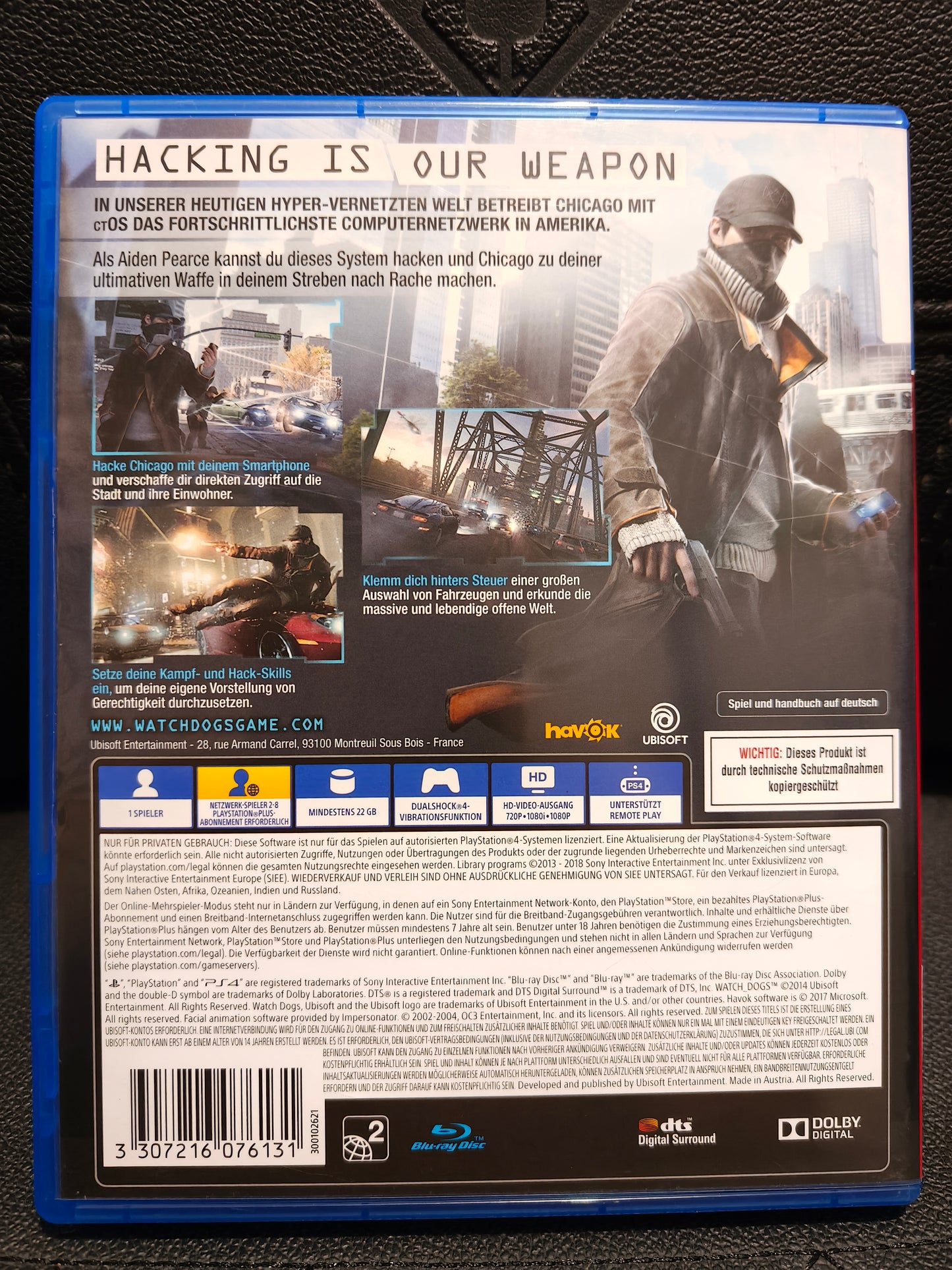 Watch dogs ps4