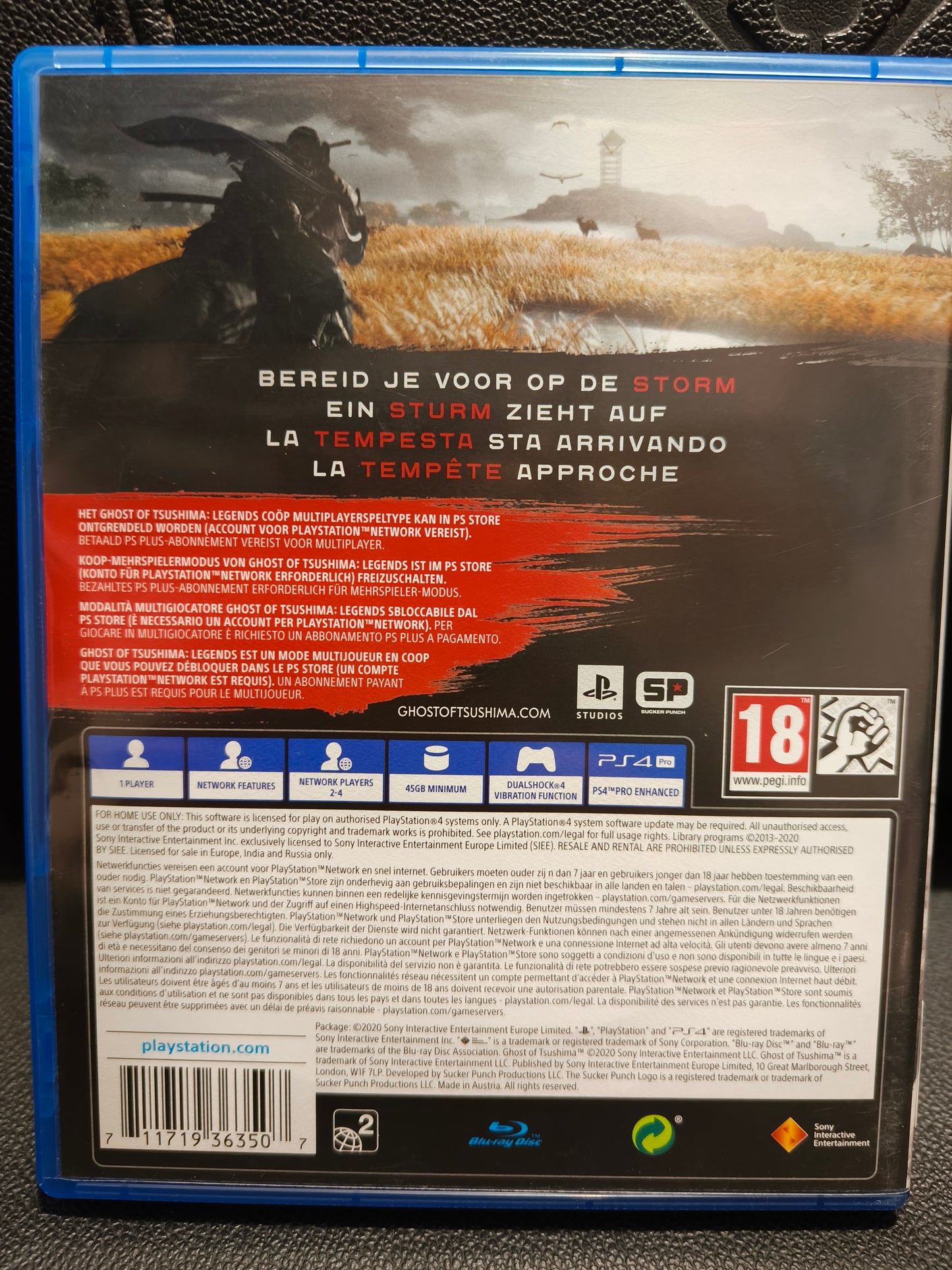 Ghost of tsushima ps4