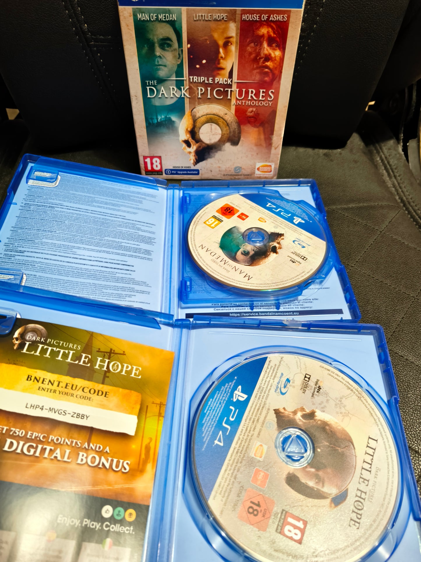 The dark pictures anthology triple pack ps4
