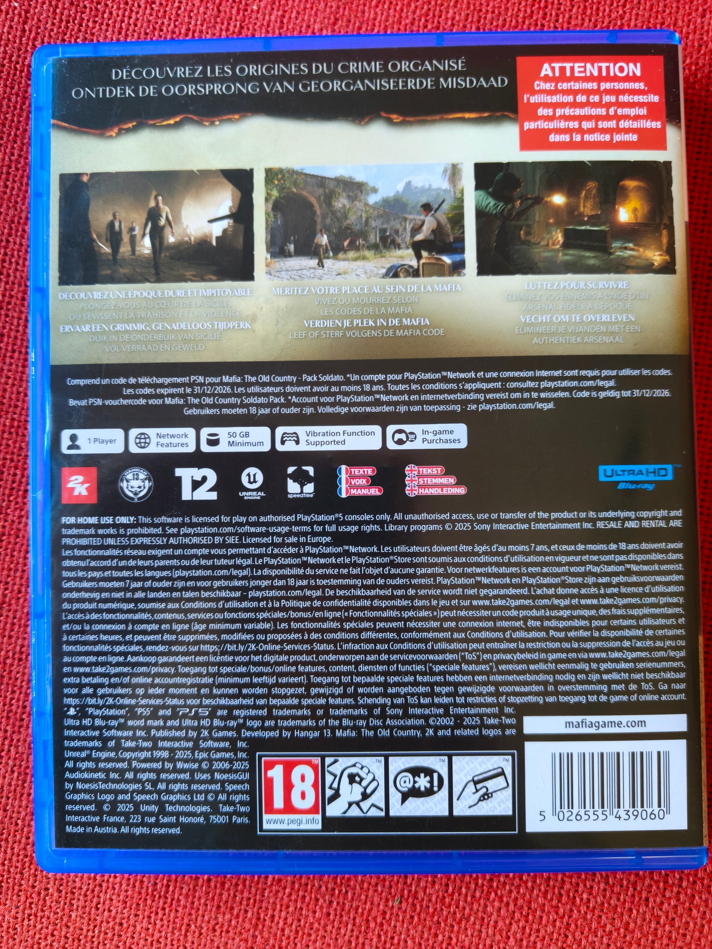 Mafia terra madre ps5