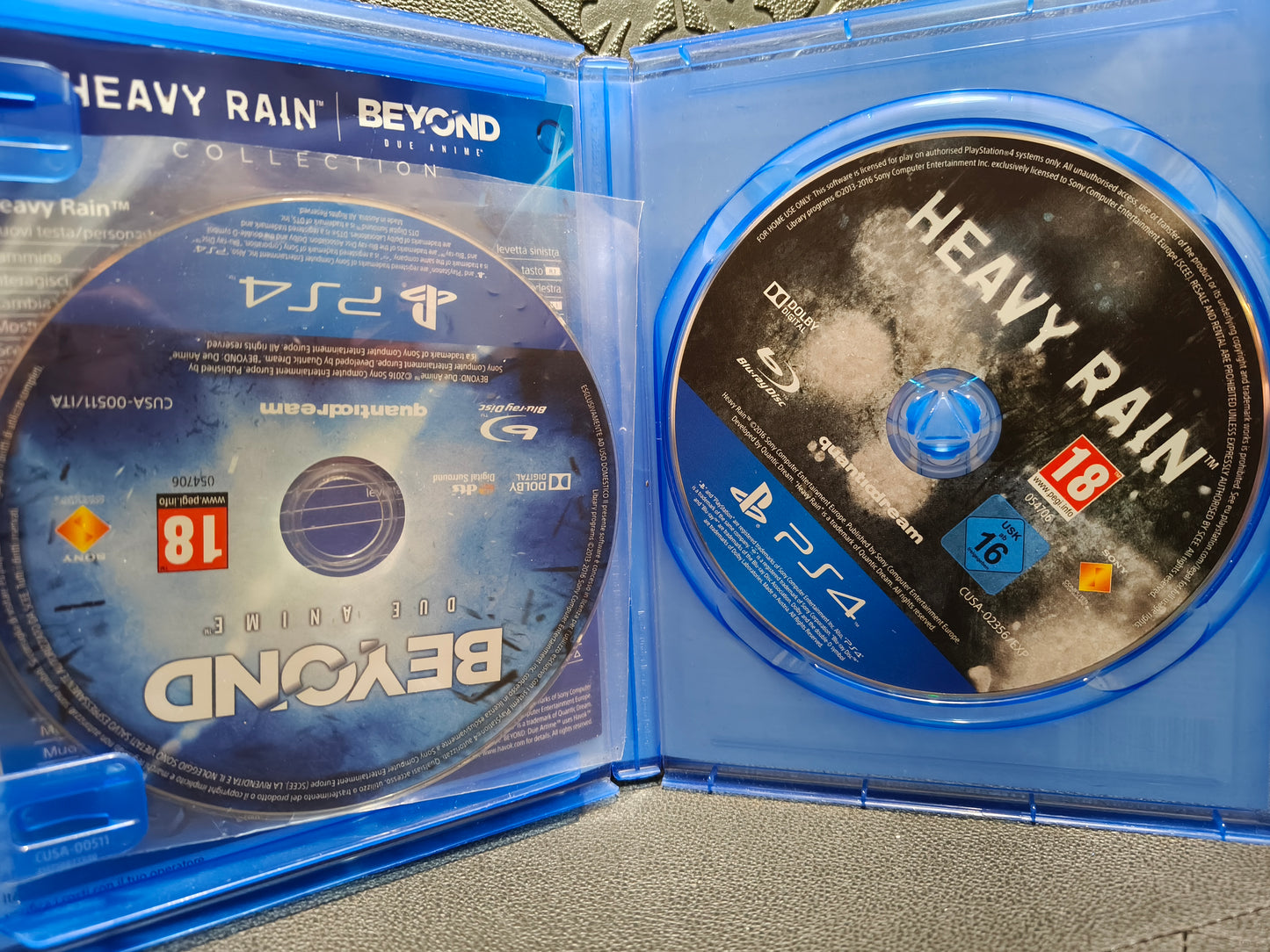 The heavy Rain & beyond collection ps4