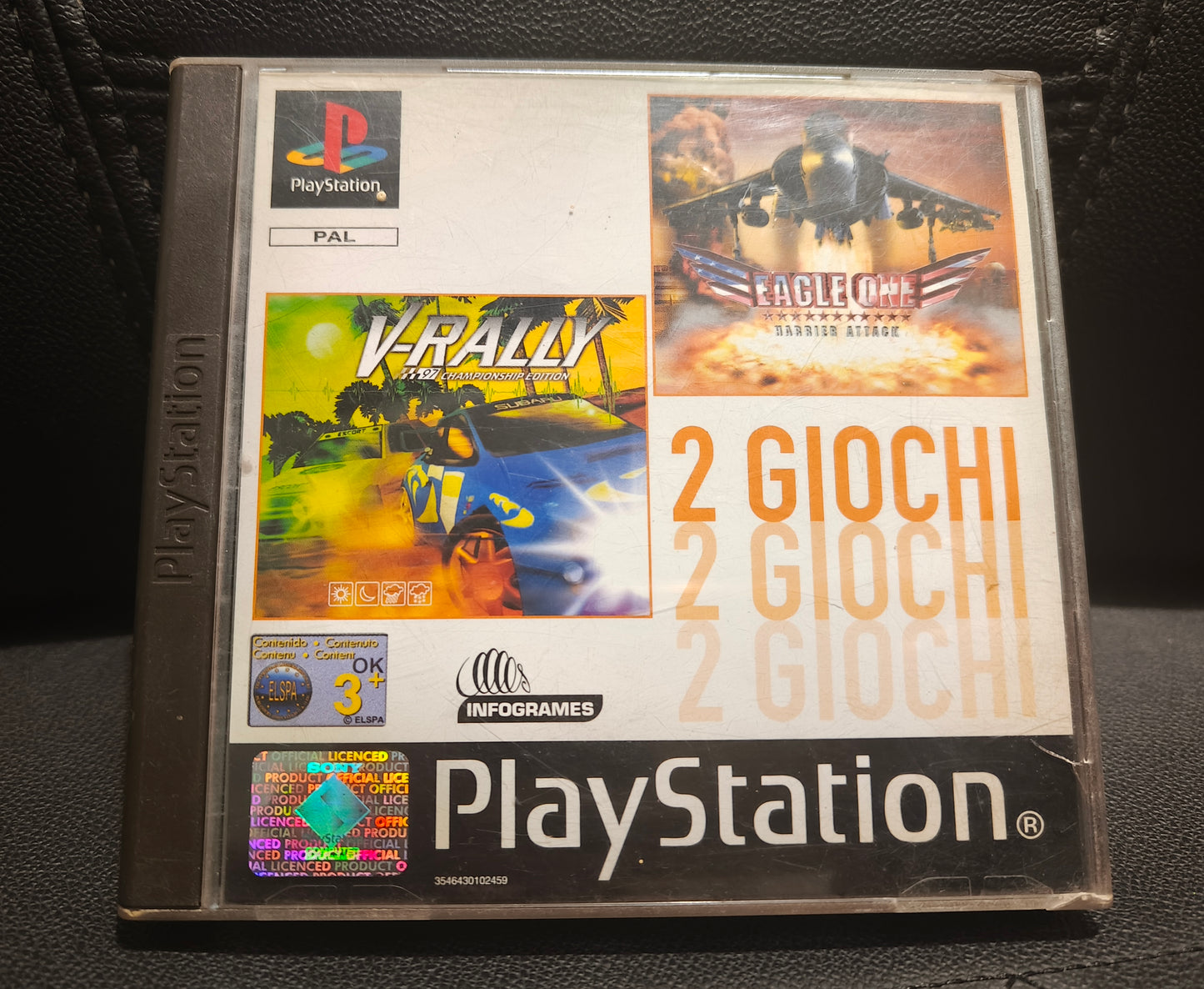 2 giochi ps1 Eagle One + v-rally