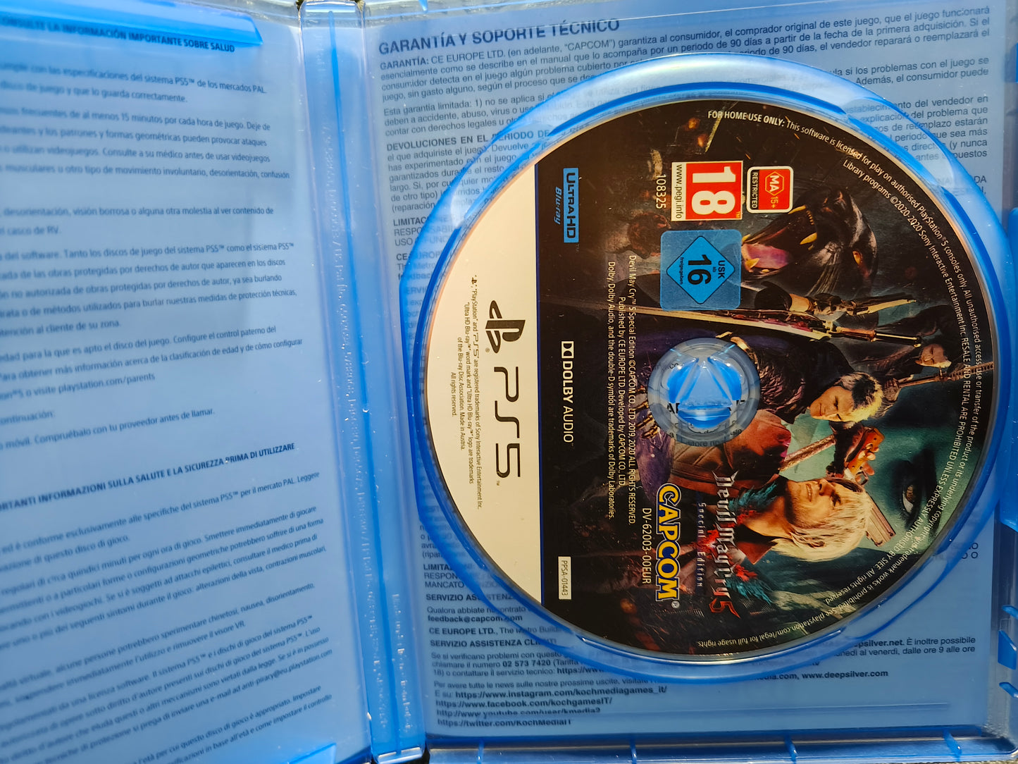 Devil May cry 5 special edition ps5