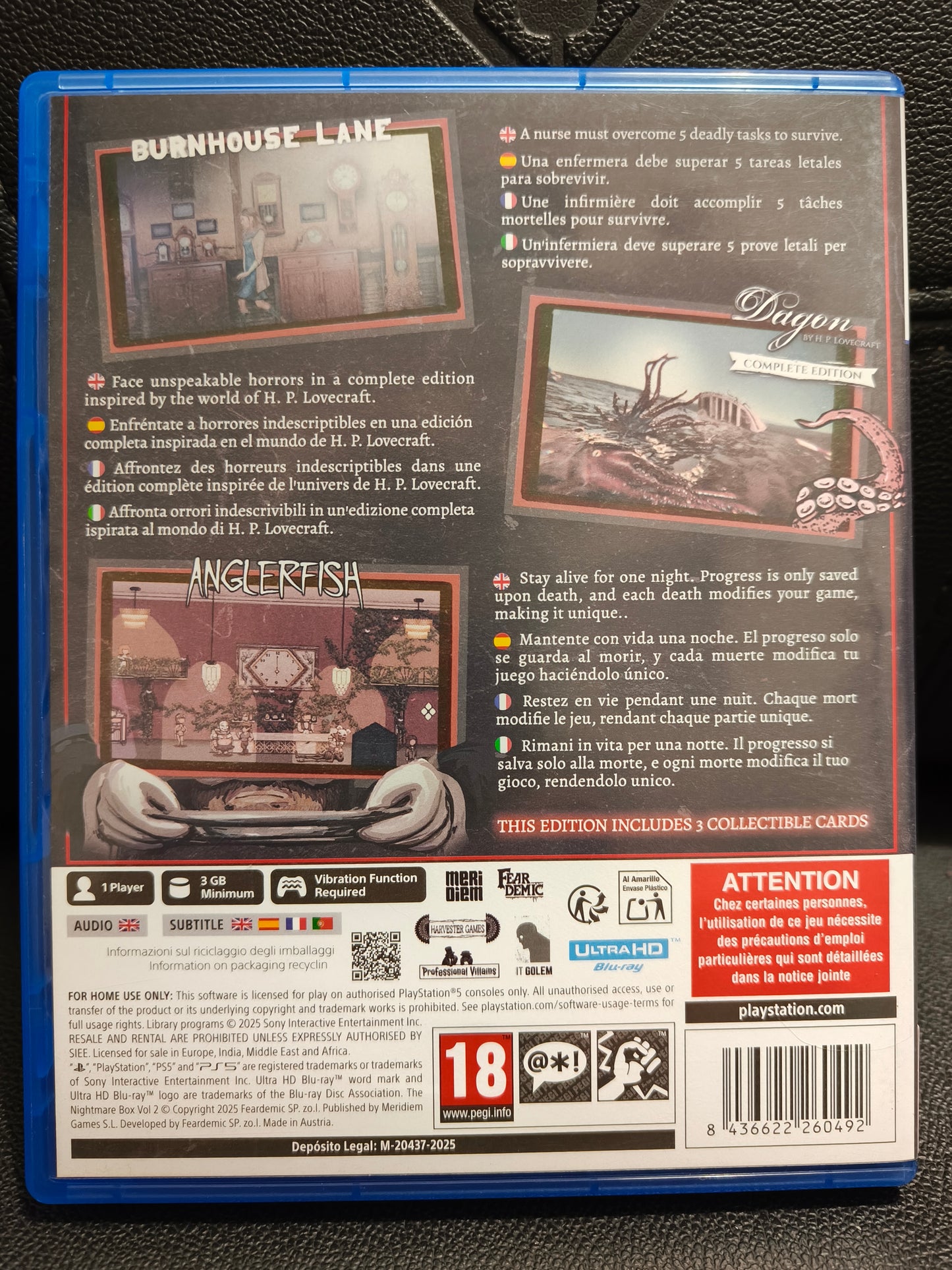The Nightmare box volume 2 ps5