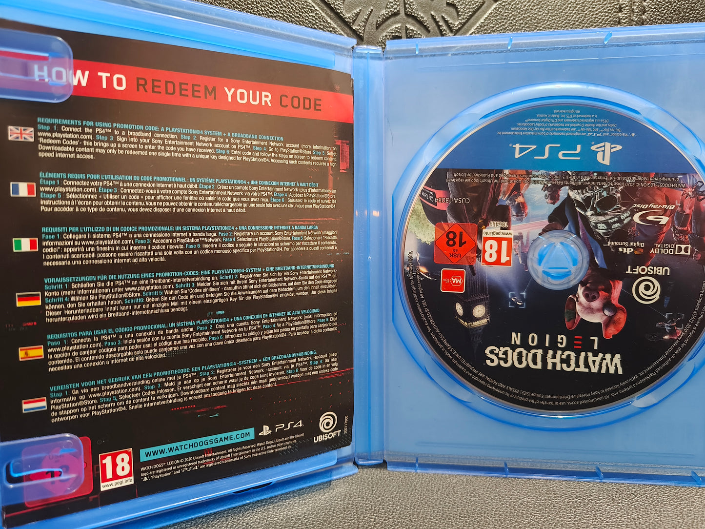 Watch dogs legion ps4