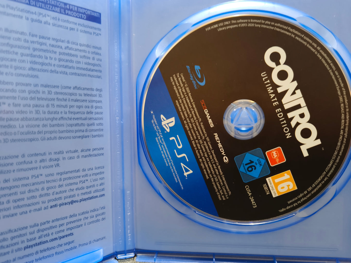 Control ultimate edition ps4