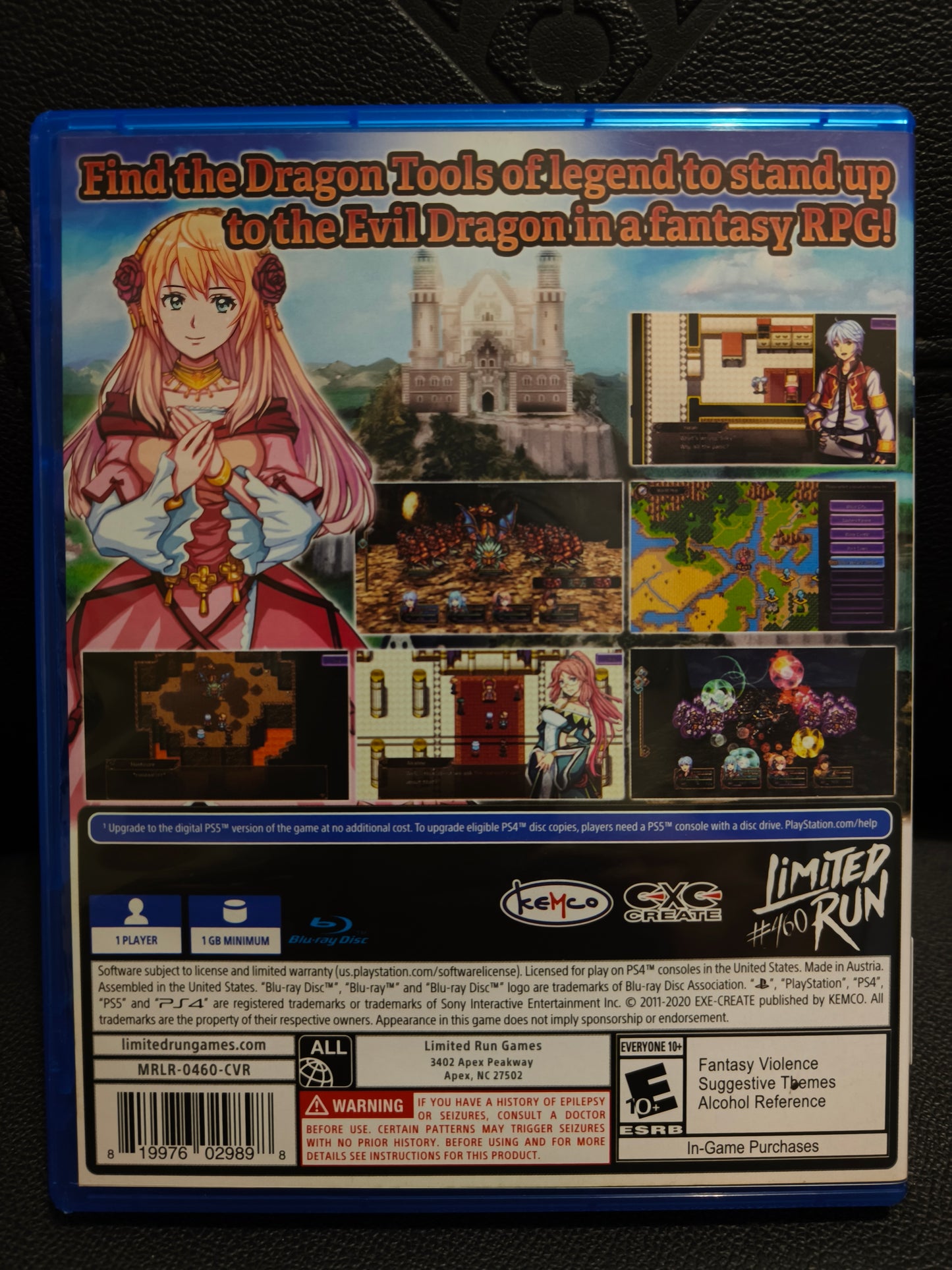 Liege dragon ps4 by limited run games