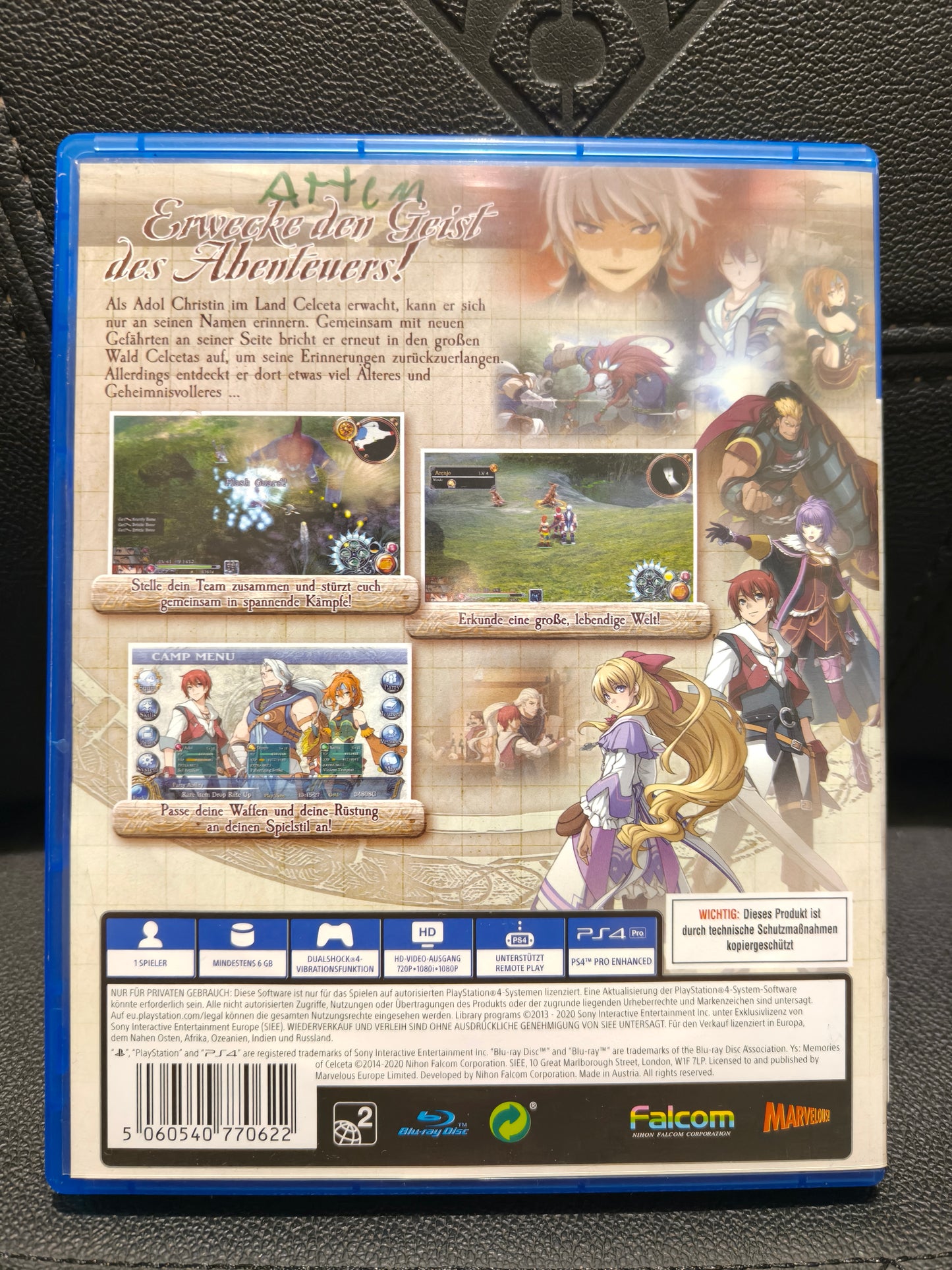 Ys memoire of celceta ps4