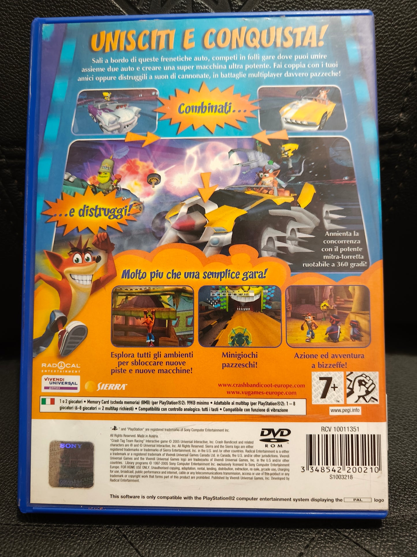 Crash tag team racing ps2