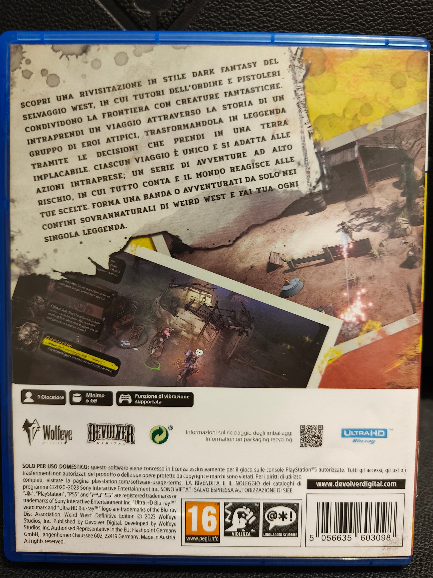 Weird west definitive edition ps5