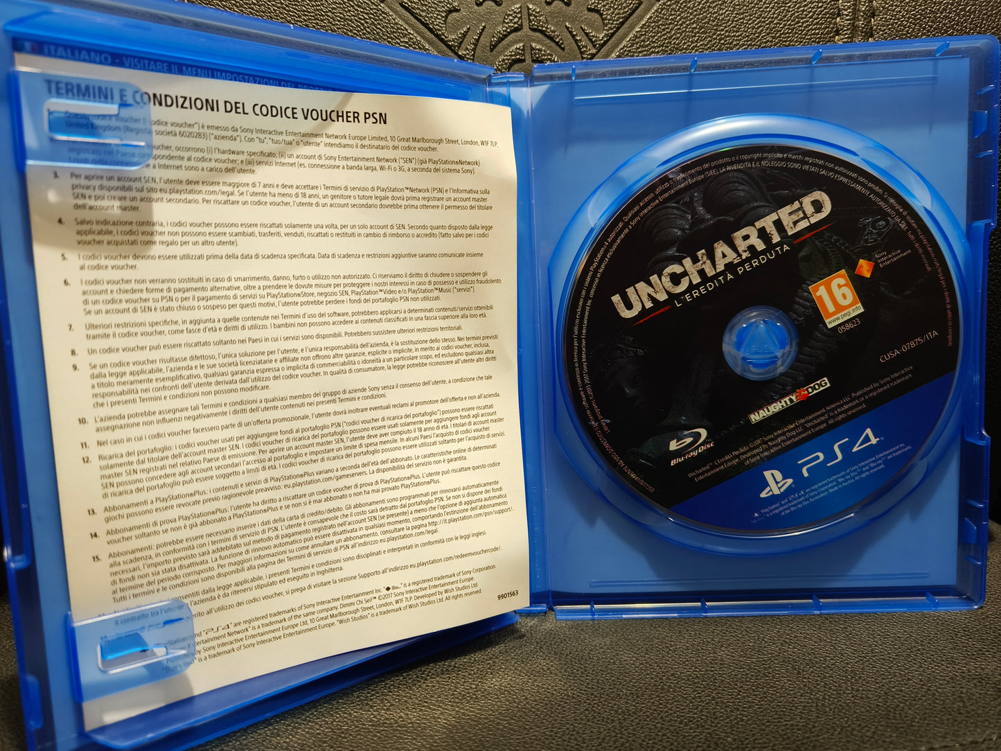 Uncharted l' eredità perduta ps4