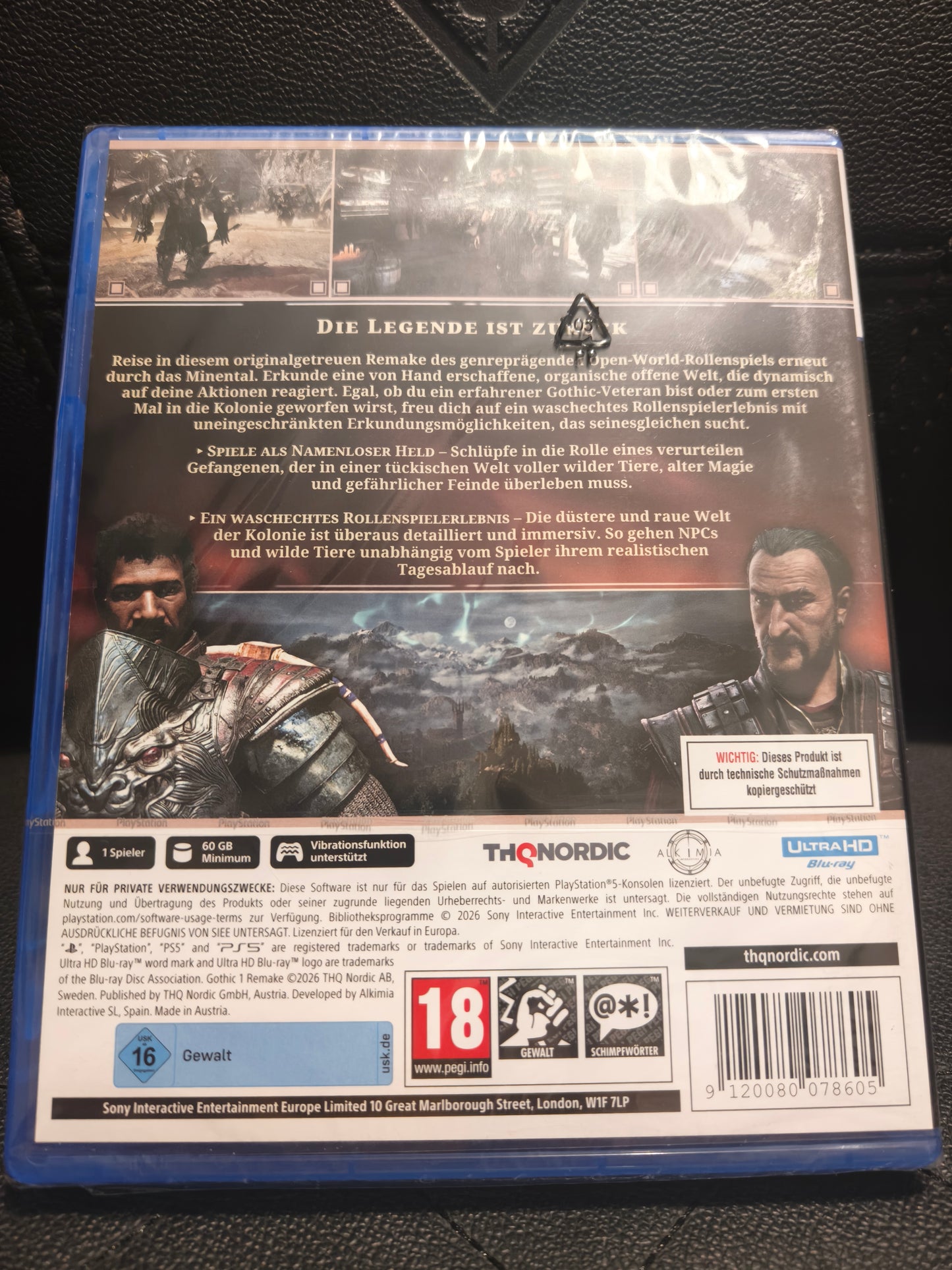 Gothic remake ps5 sealed