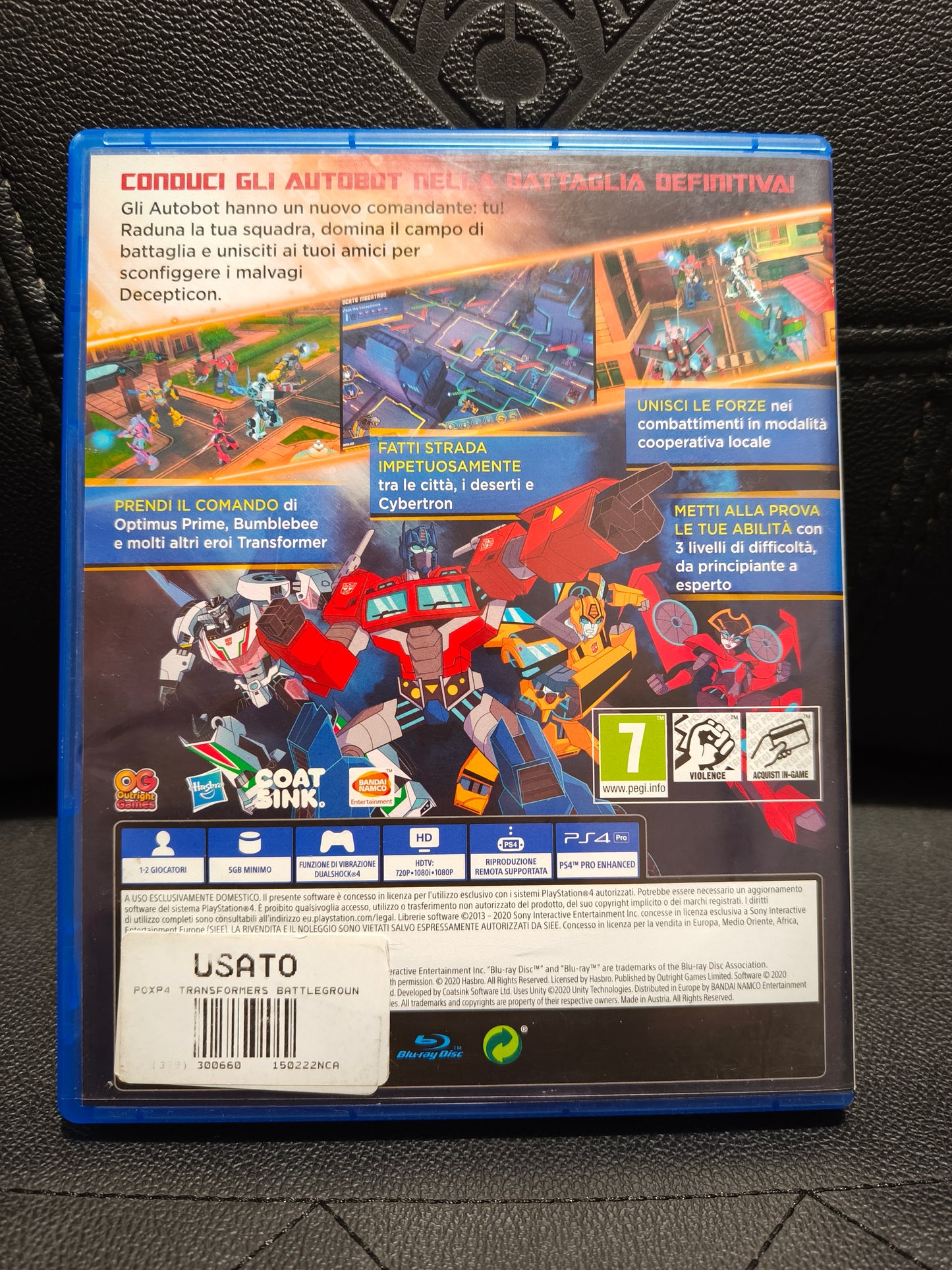 Transformers battlegrounds ps4