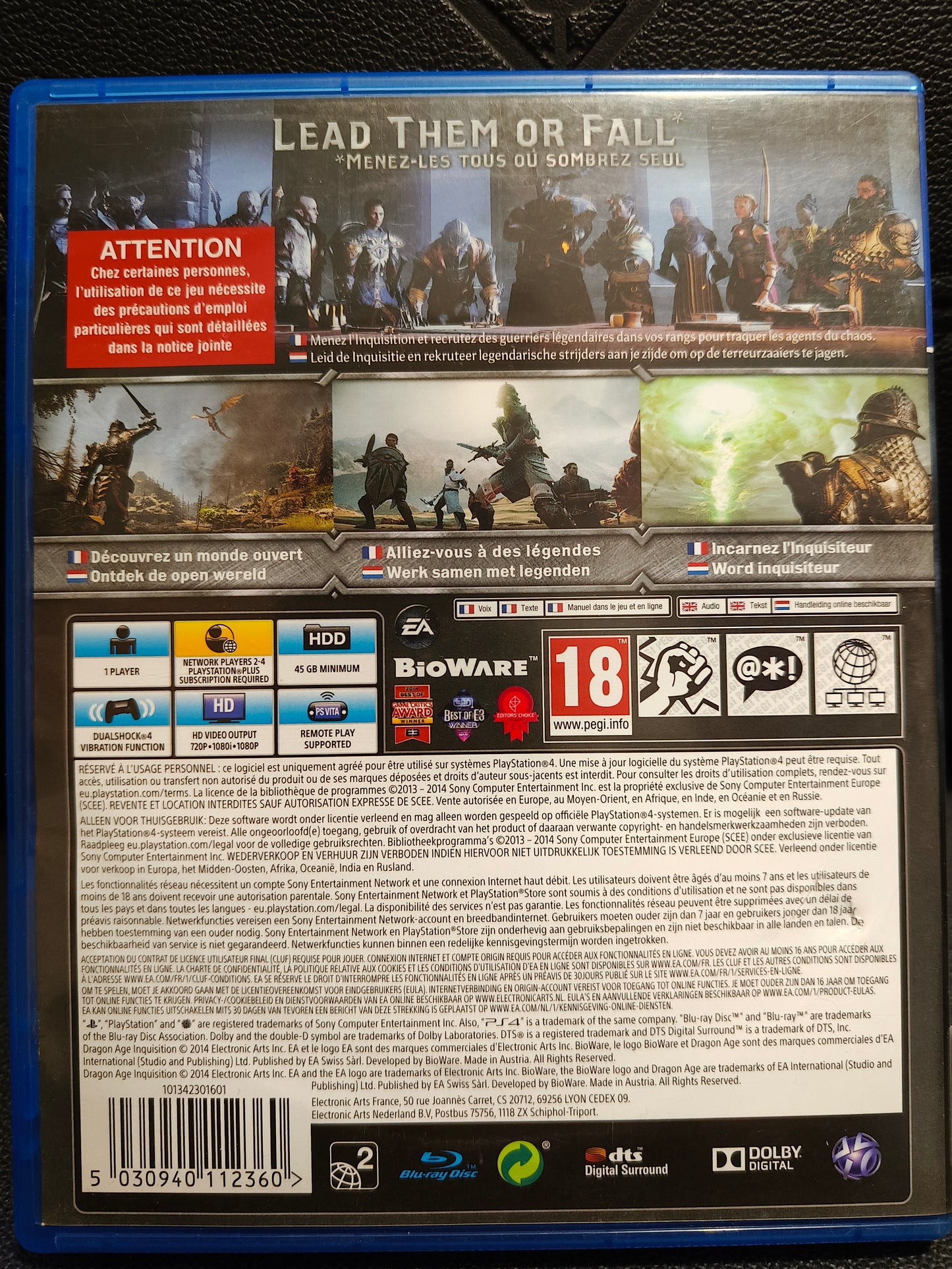 Dragon Age inquisition ps4
